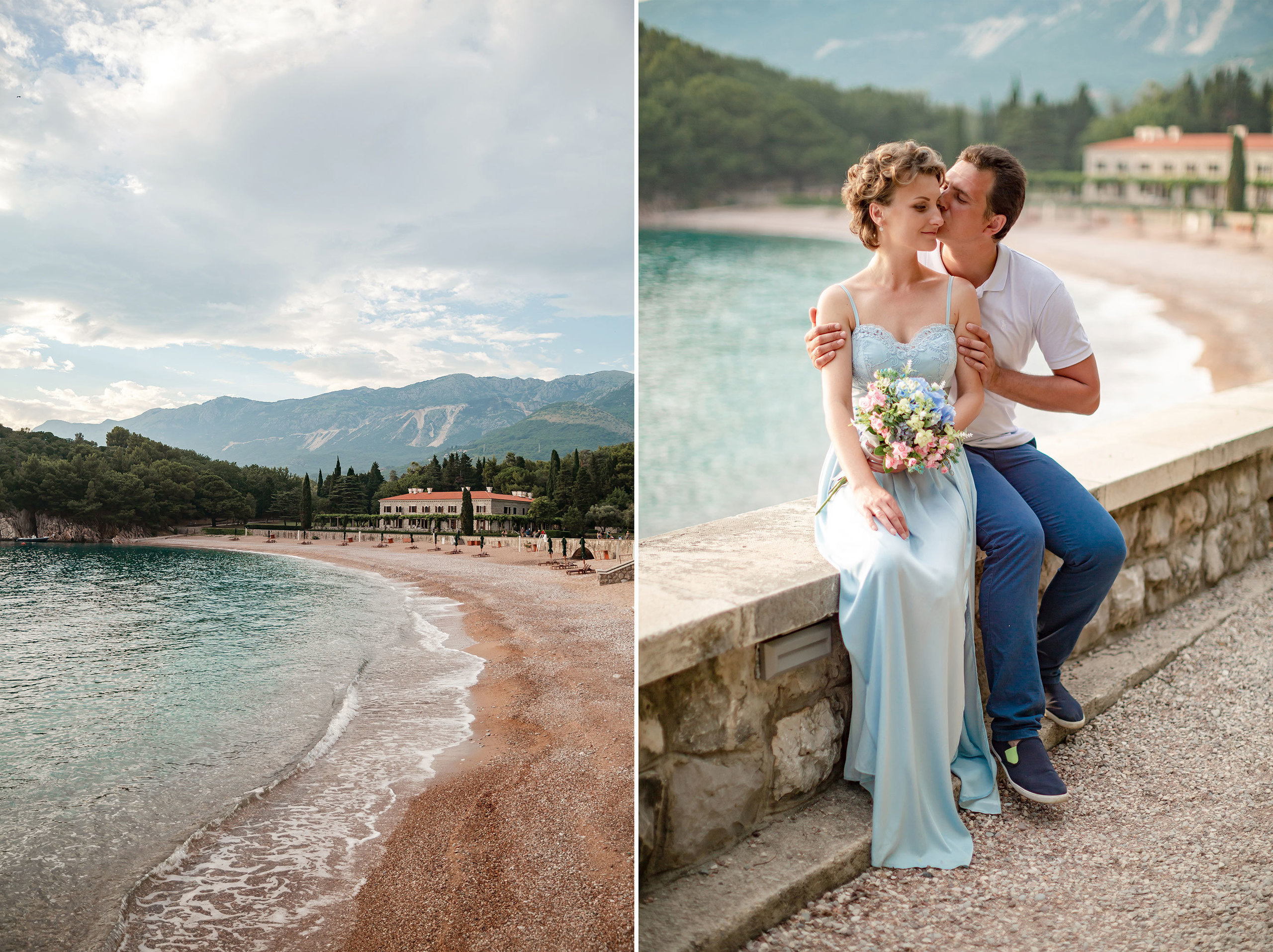 Photosession in Sveti-Stefan