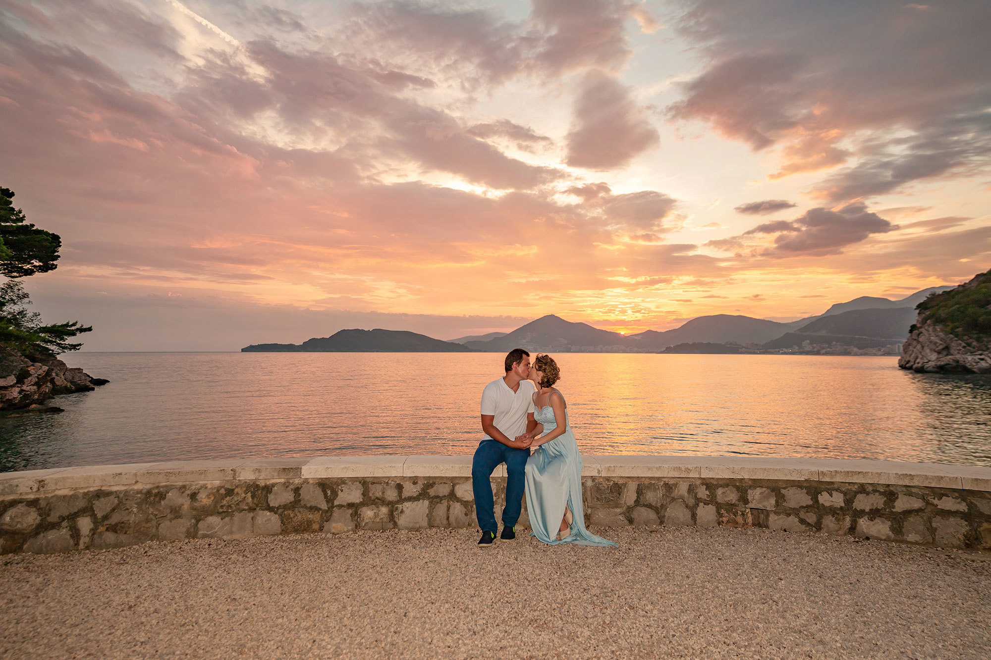 Photosession in Sveti-Stefan