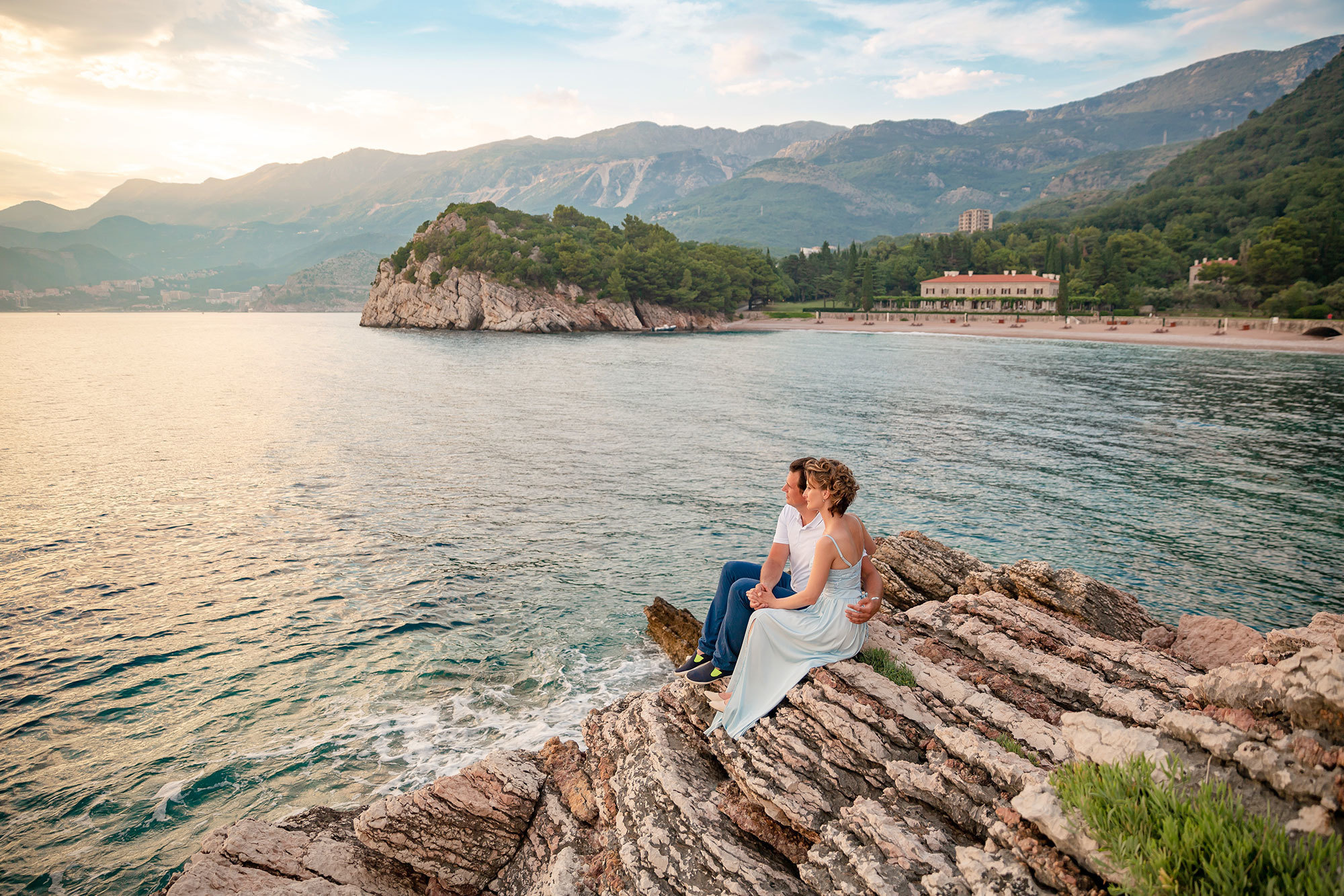 Photosession in Sveti-Stefan