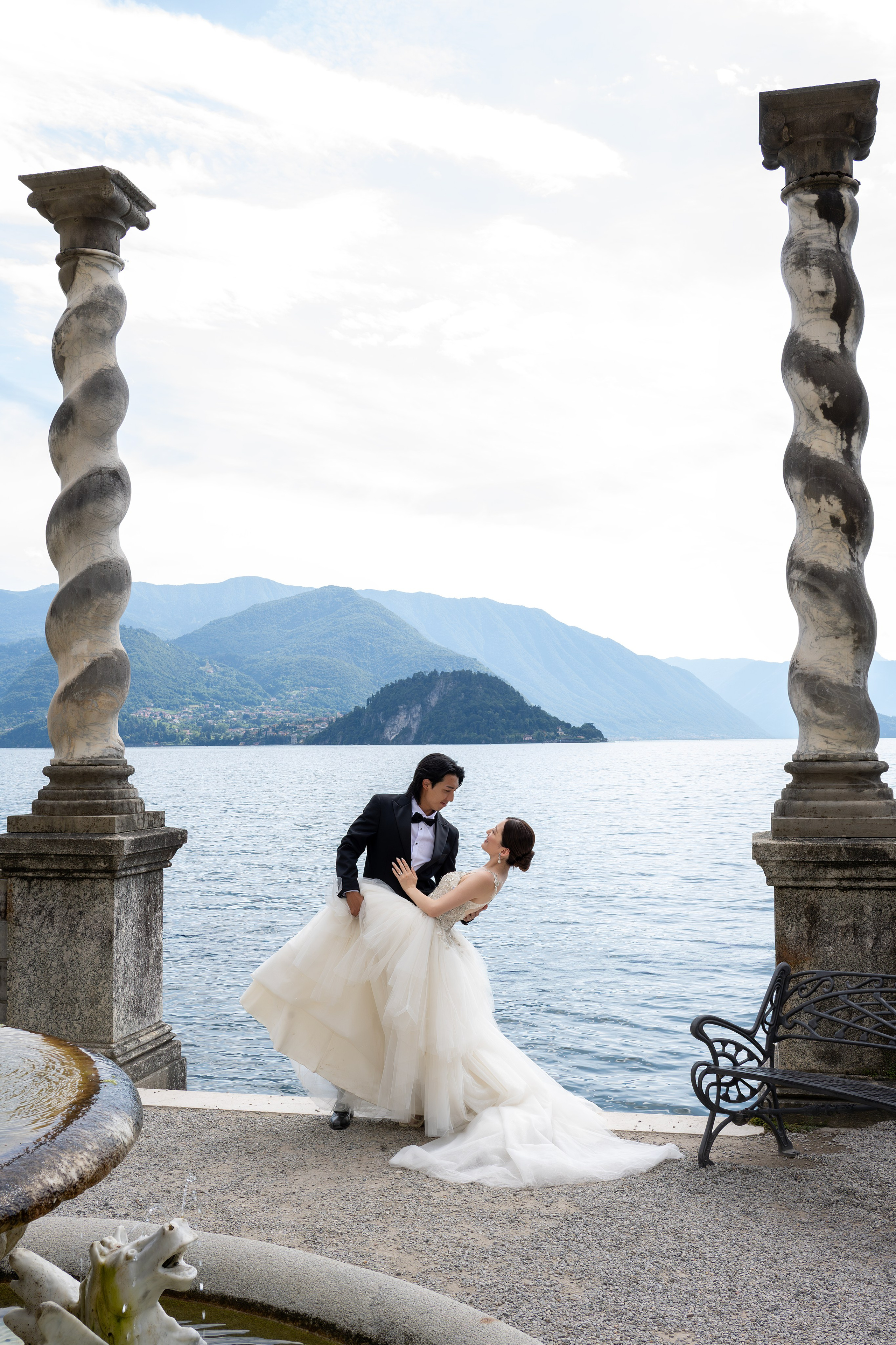 Wedding Villa Monastero. Fotografo matrimonio Lago di Como Ferrari Media Production