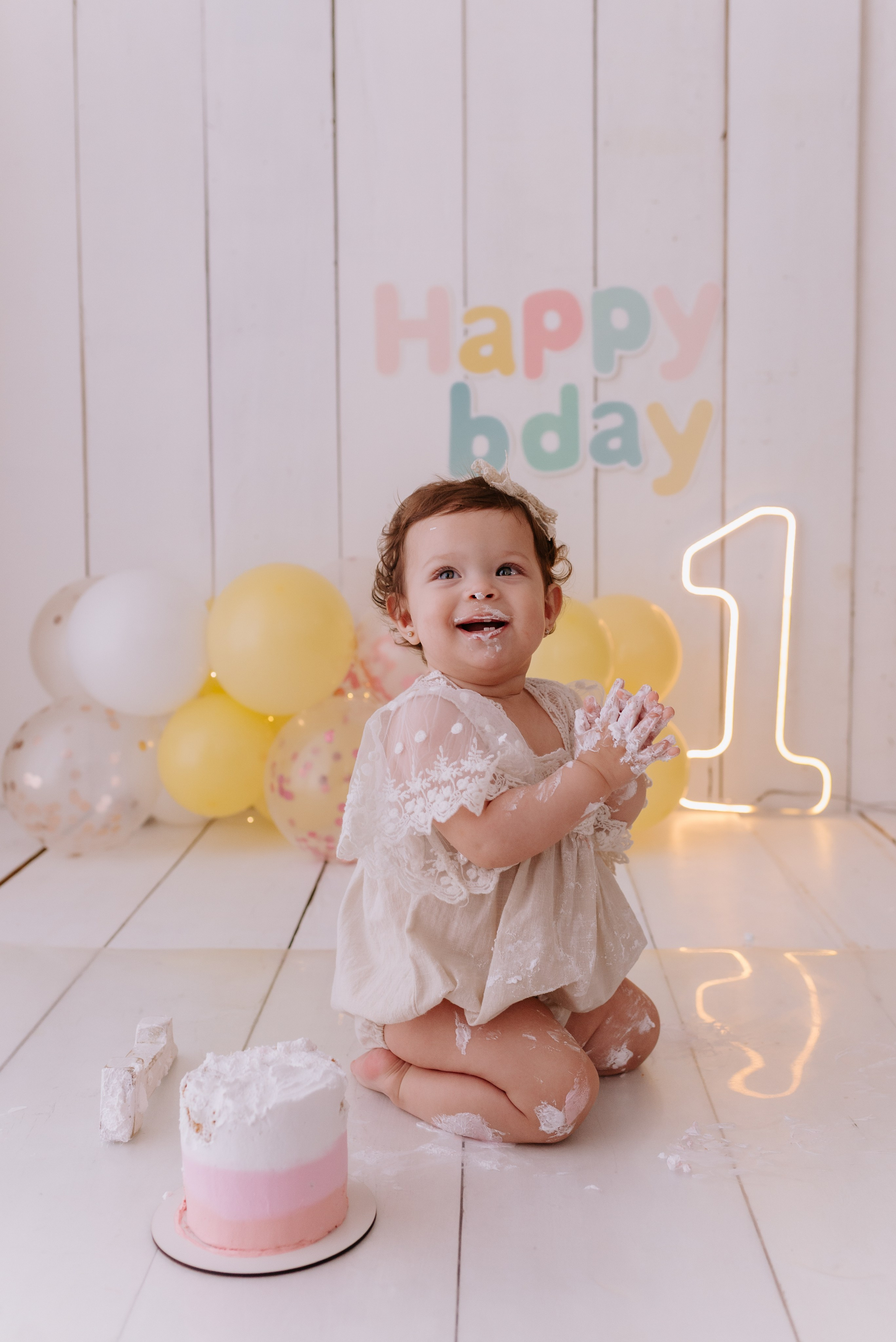 Ensaio 1 ano Martina. Fotógrafa Porto Alegre