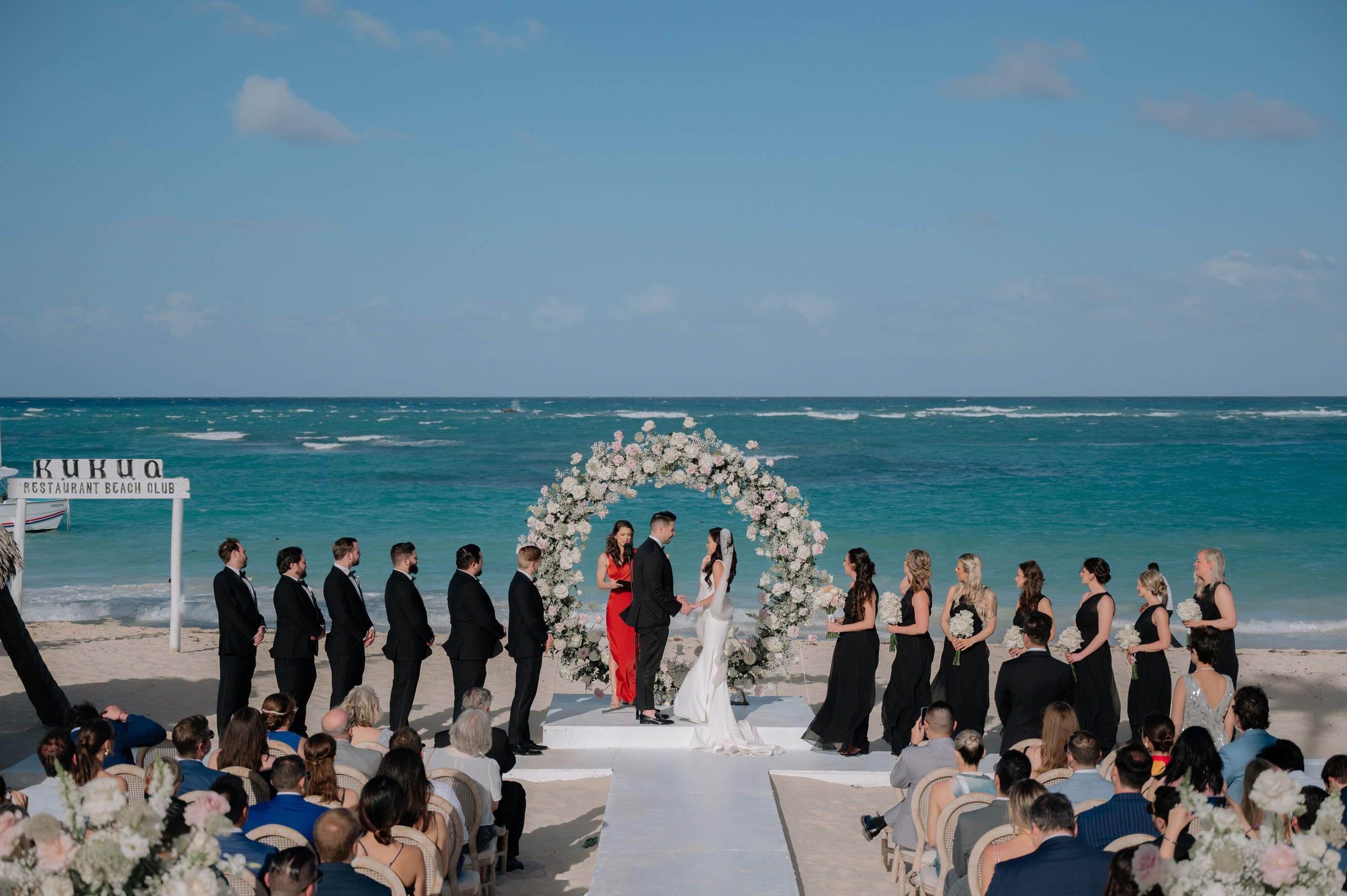 Vyvy & Evan’s Dream Wedding at Kukua Beach Club — Punta Cana Venue