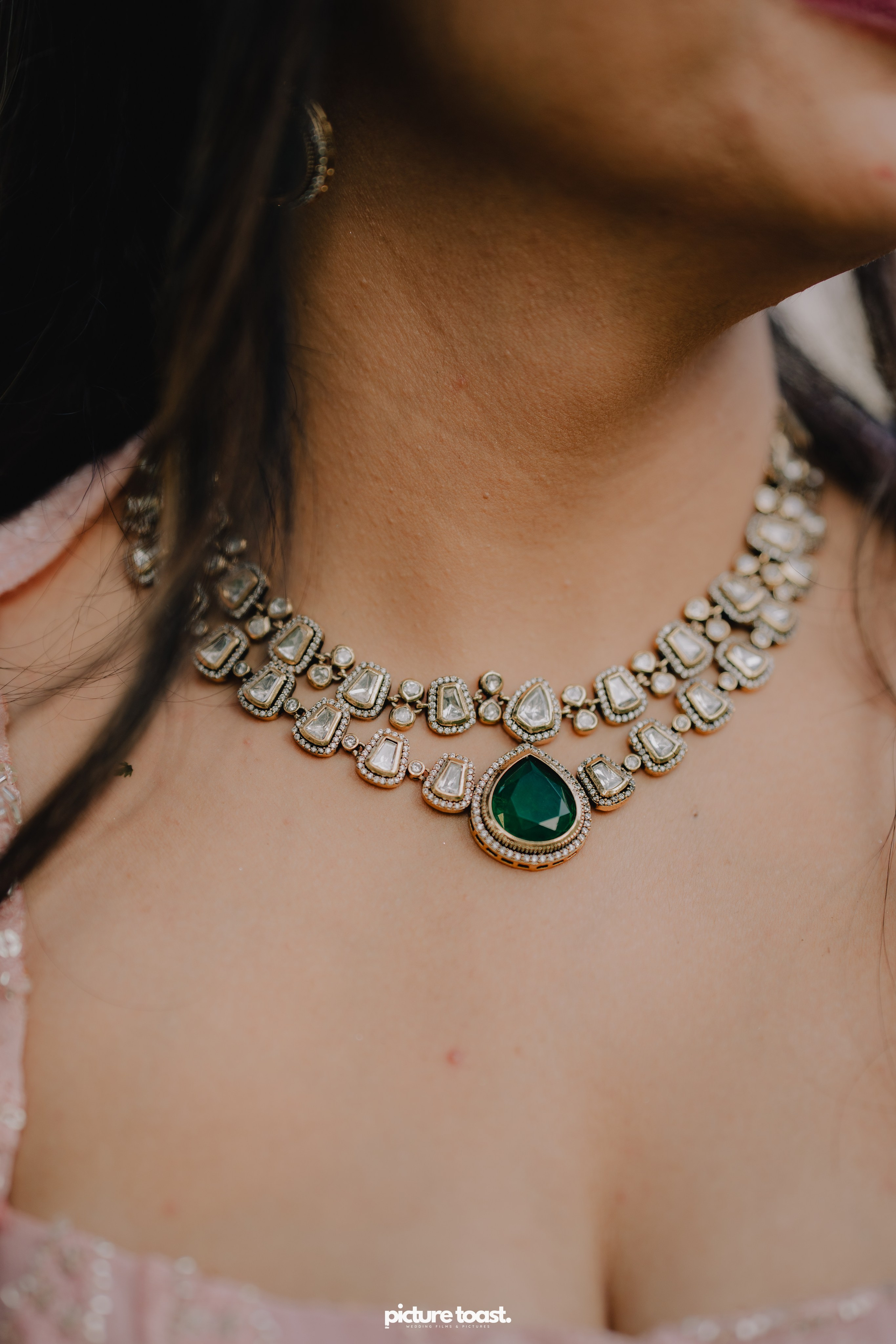 Varamala Ft. Barbie & Aneesh. Fine art Wedding Photographers in India & Canada