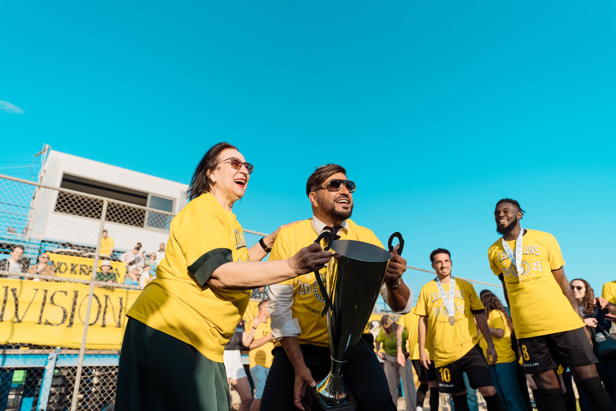 Football. Photographer in Cyprus