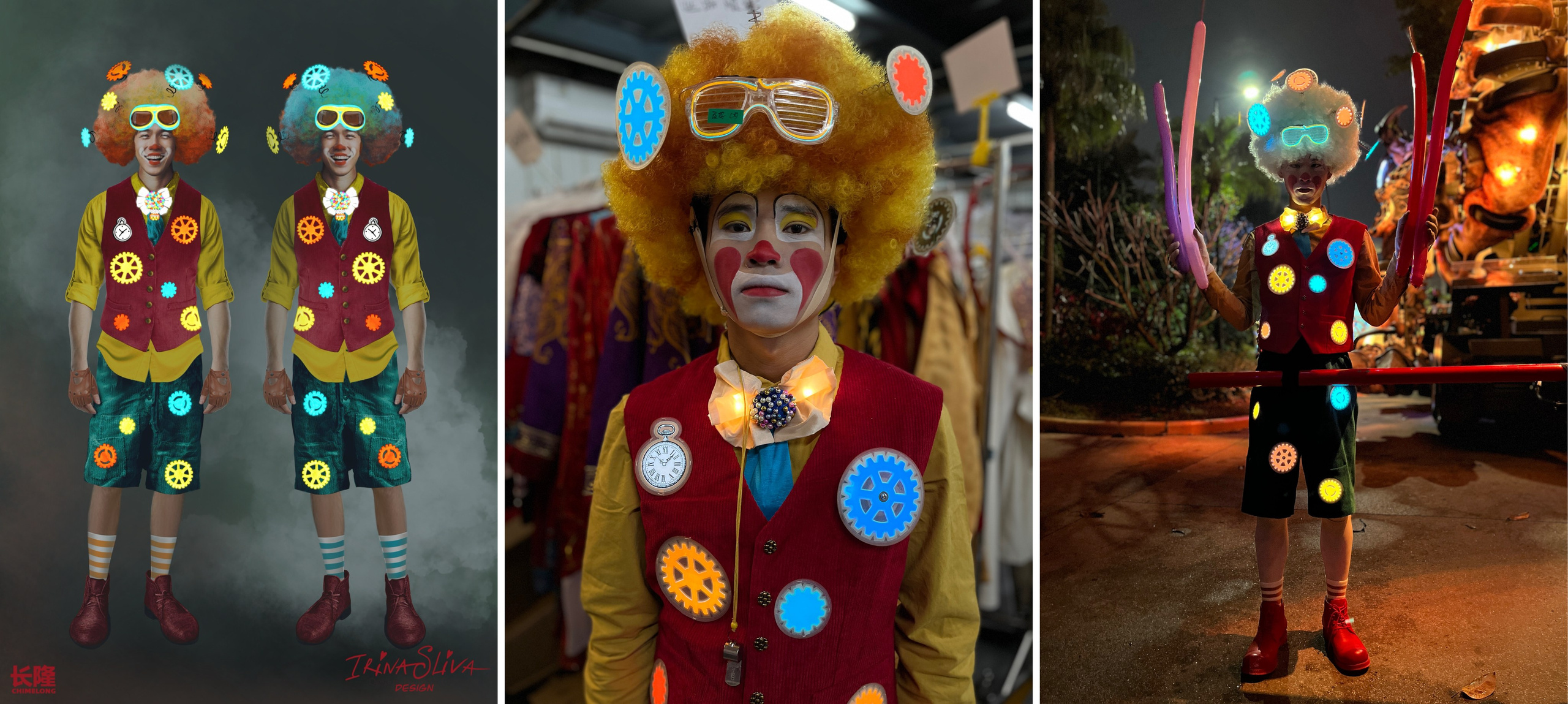 PARADES. Costume Design for Theme Parks & Live Performances | Character & Parade & Stage Costumes | 2D & 3D Costume Illustrations