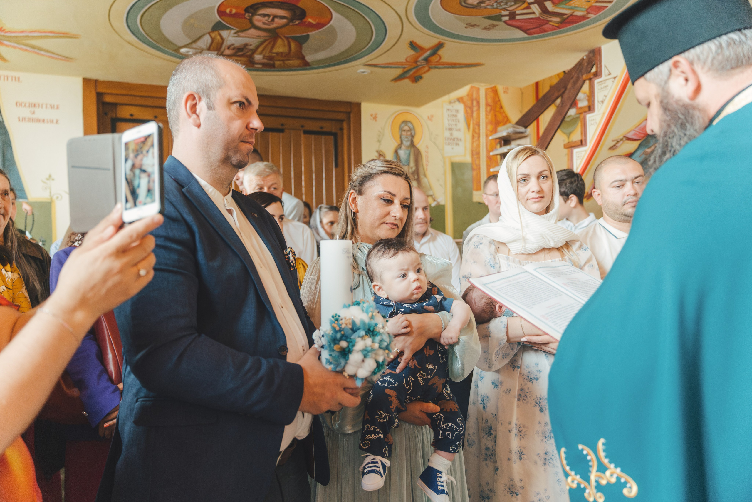 Théo Andrei`s Christening