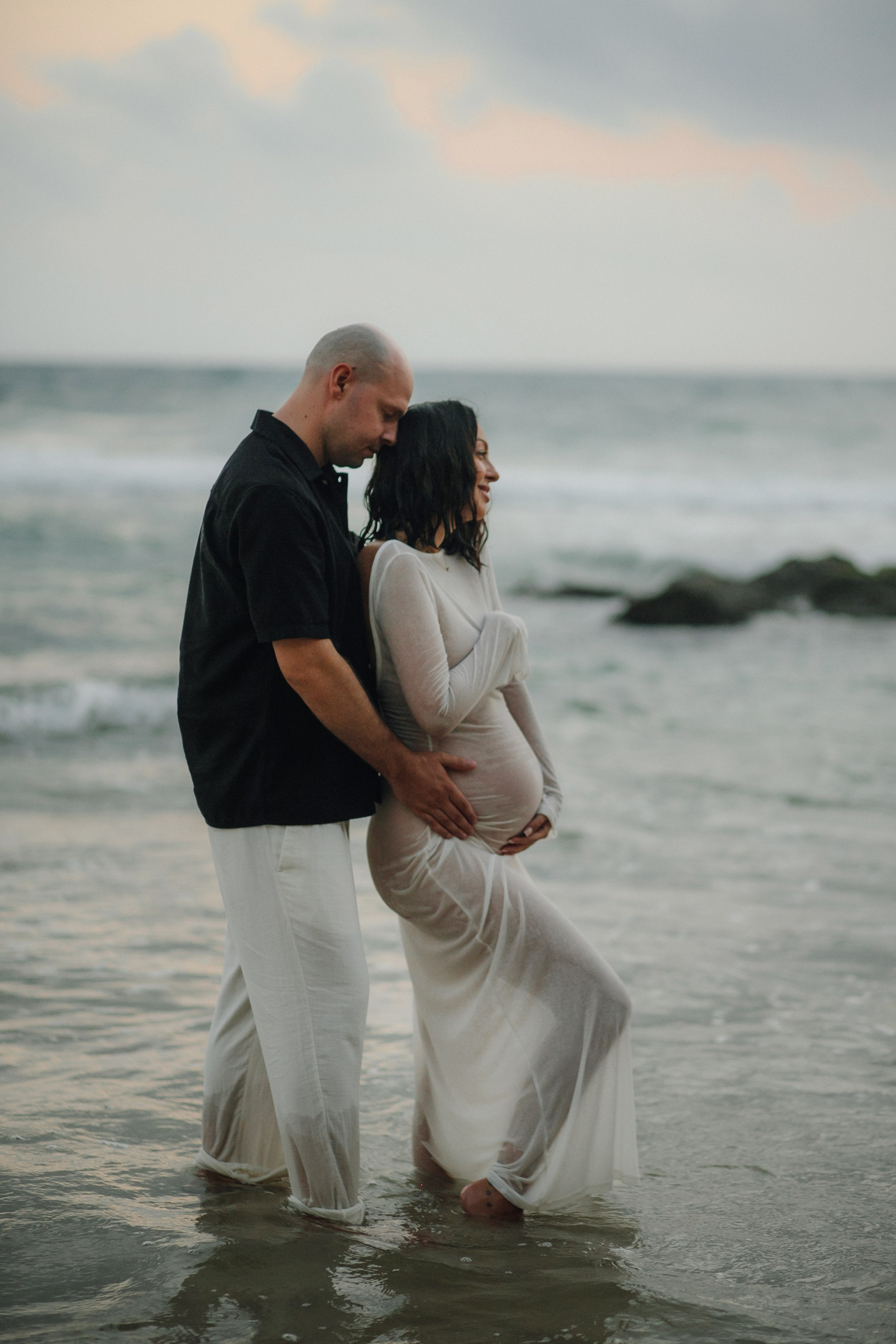 Katya & Fil Givat Olga. Family photographer in Israel