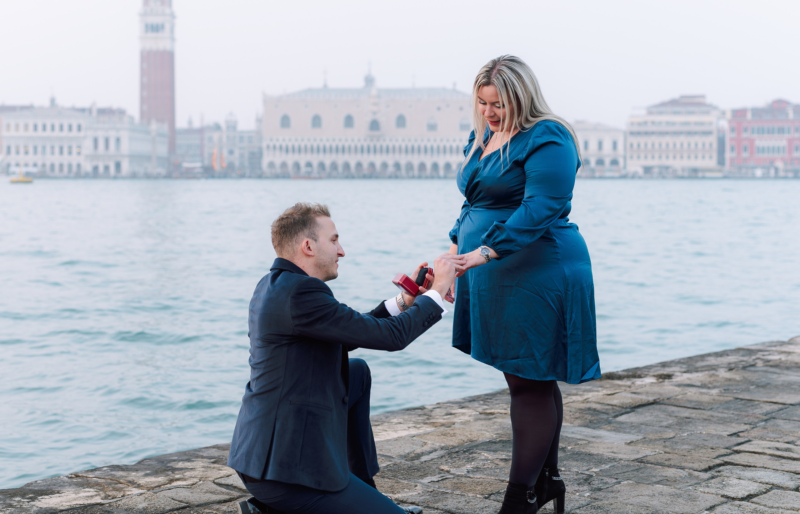 Proposal island San Giorgio. Фотограф в Венеции Anna Terzi