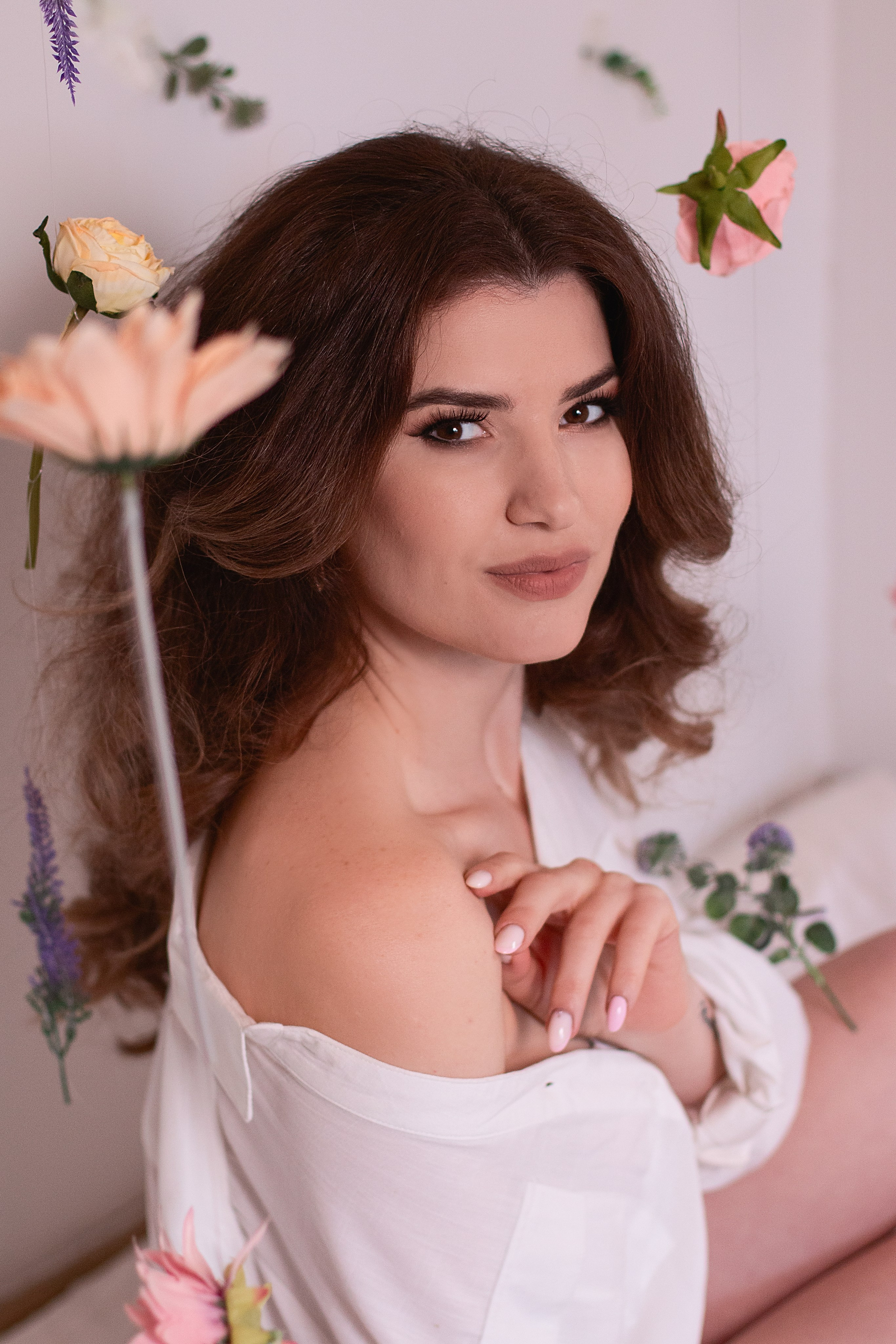 Девушка-букет. Детский и семейный фотограф в г. Бельцы