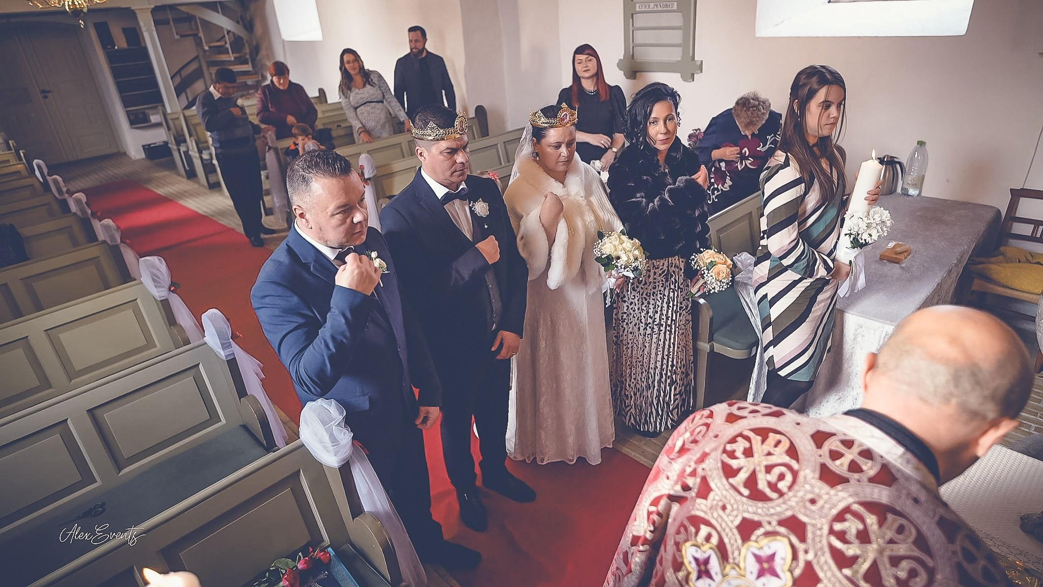 Vasile si Alina - Cununia religioasa Hadsted. Alex Events Photographer / Videographer in Denmark Horsens, Vejle, Odense, Aarhus. Wedding, Baptism, Photo Studio