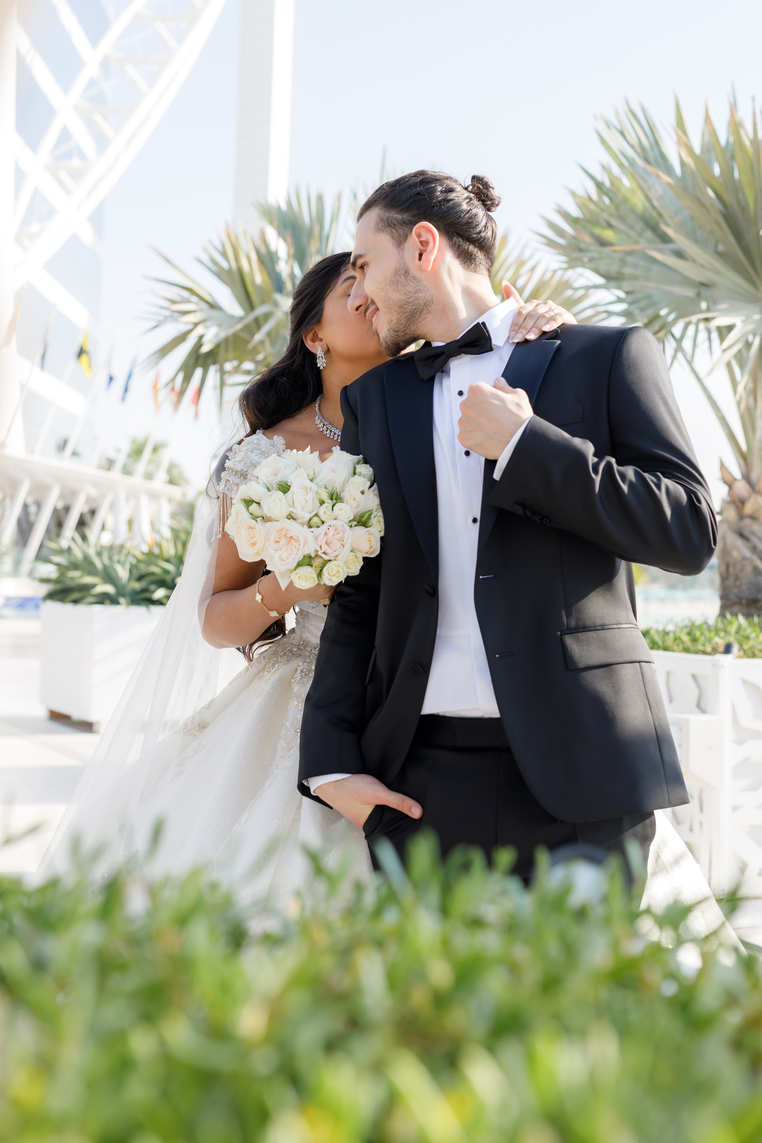 22/12/2023 Burj Al Arab wedding. Photographer Anna Curly | Weddings and Events in Dubai