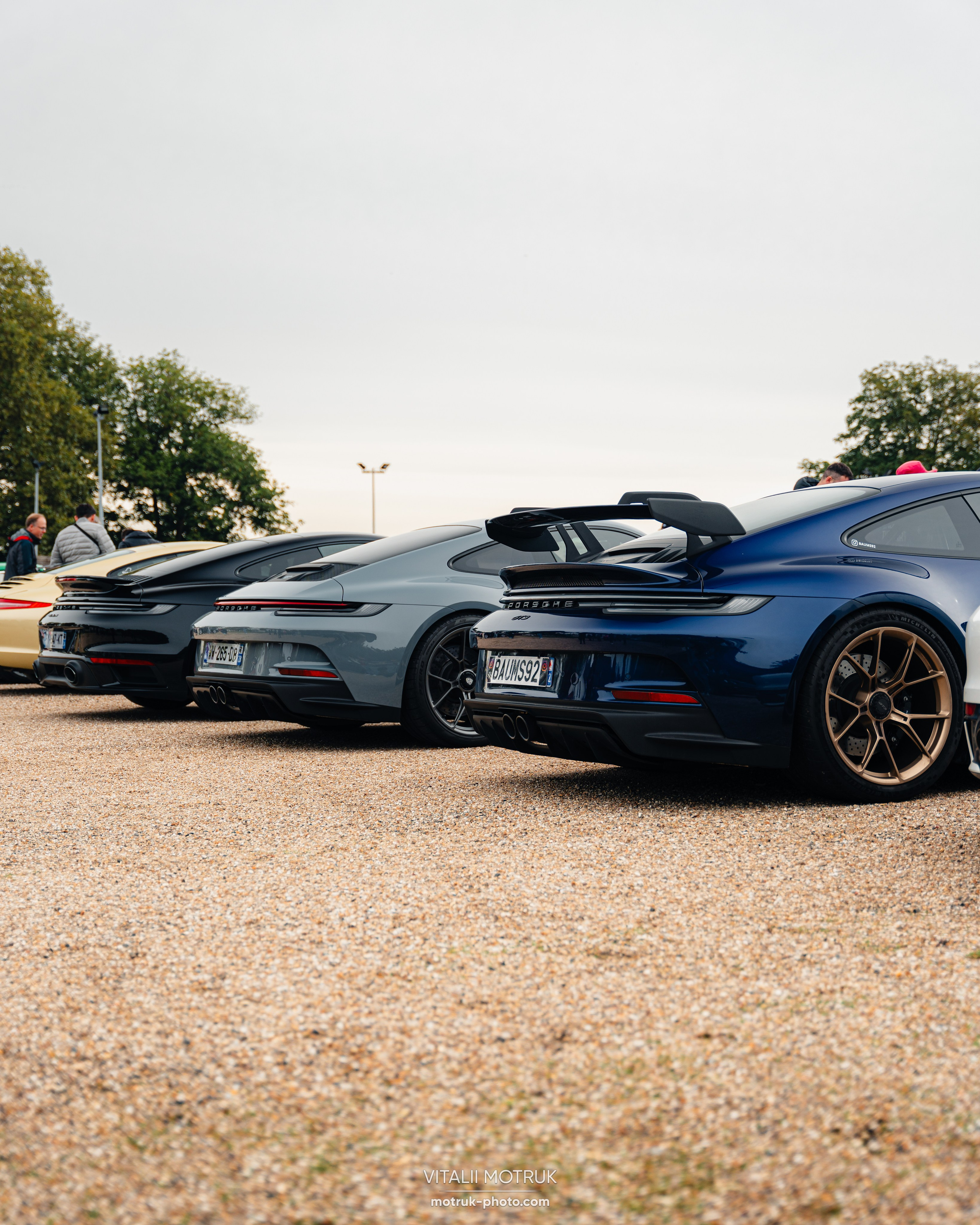 Cars and Coffee 29 septembre 2024. Photographe de voitures à Paris — Vitalii Motruk