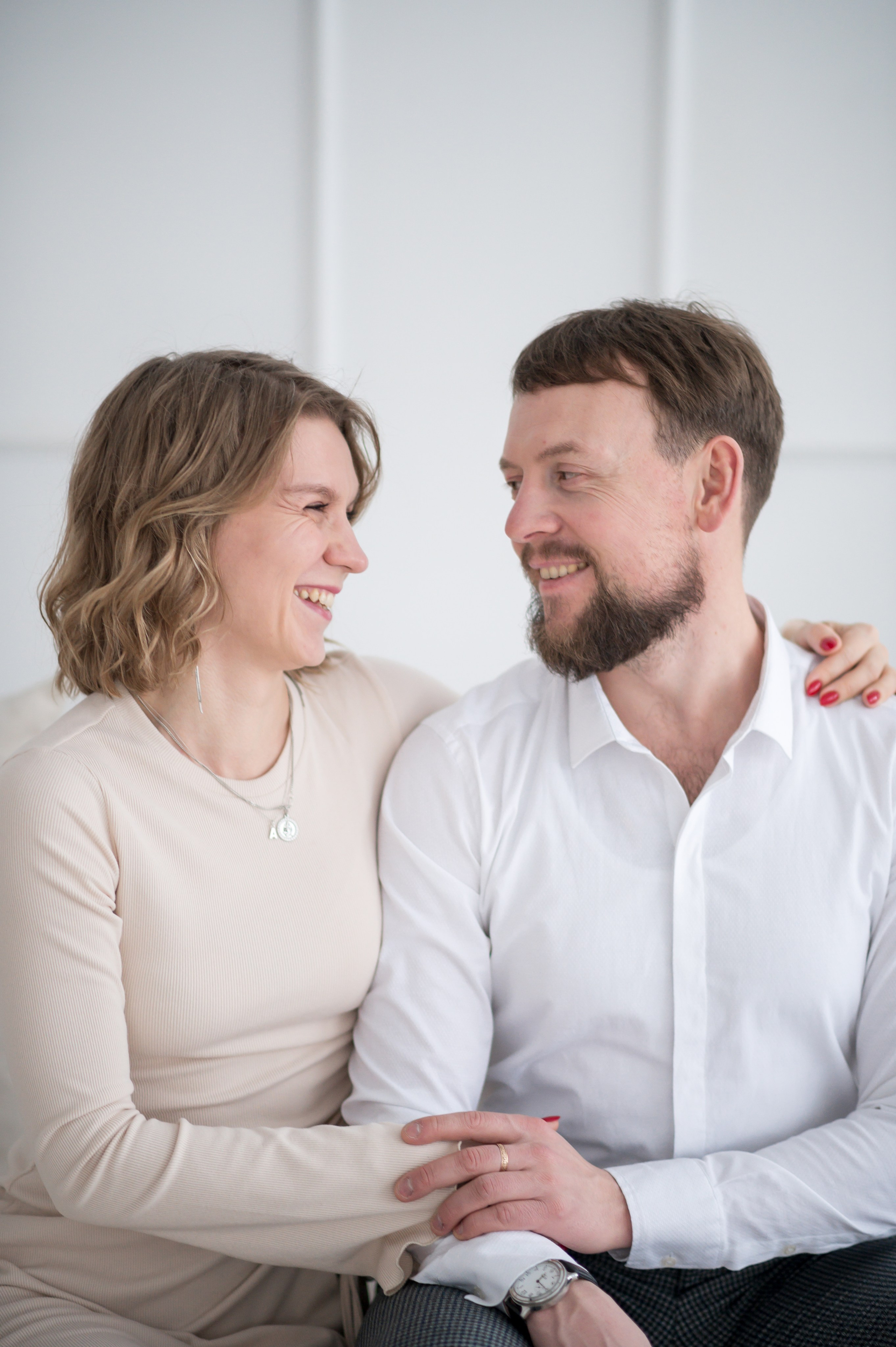 Семейная фотосессия в студии. Семейный и детский фотограф в Минске Надежда Савицкая