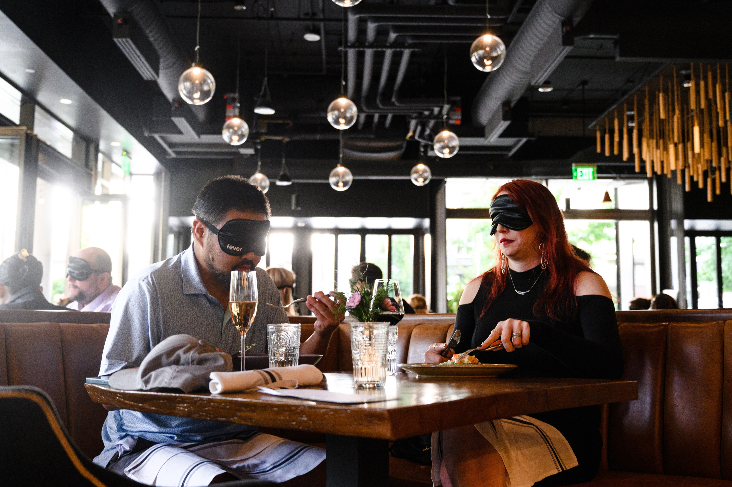 Dining in the Dark. Collective x Fever Seattle
