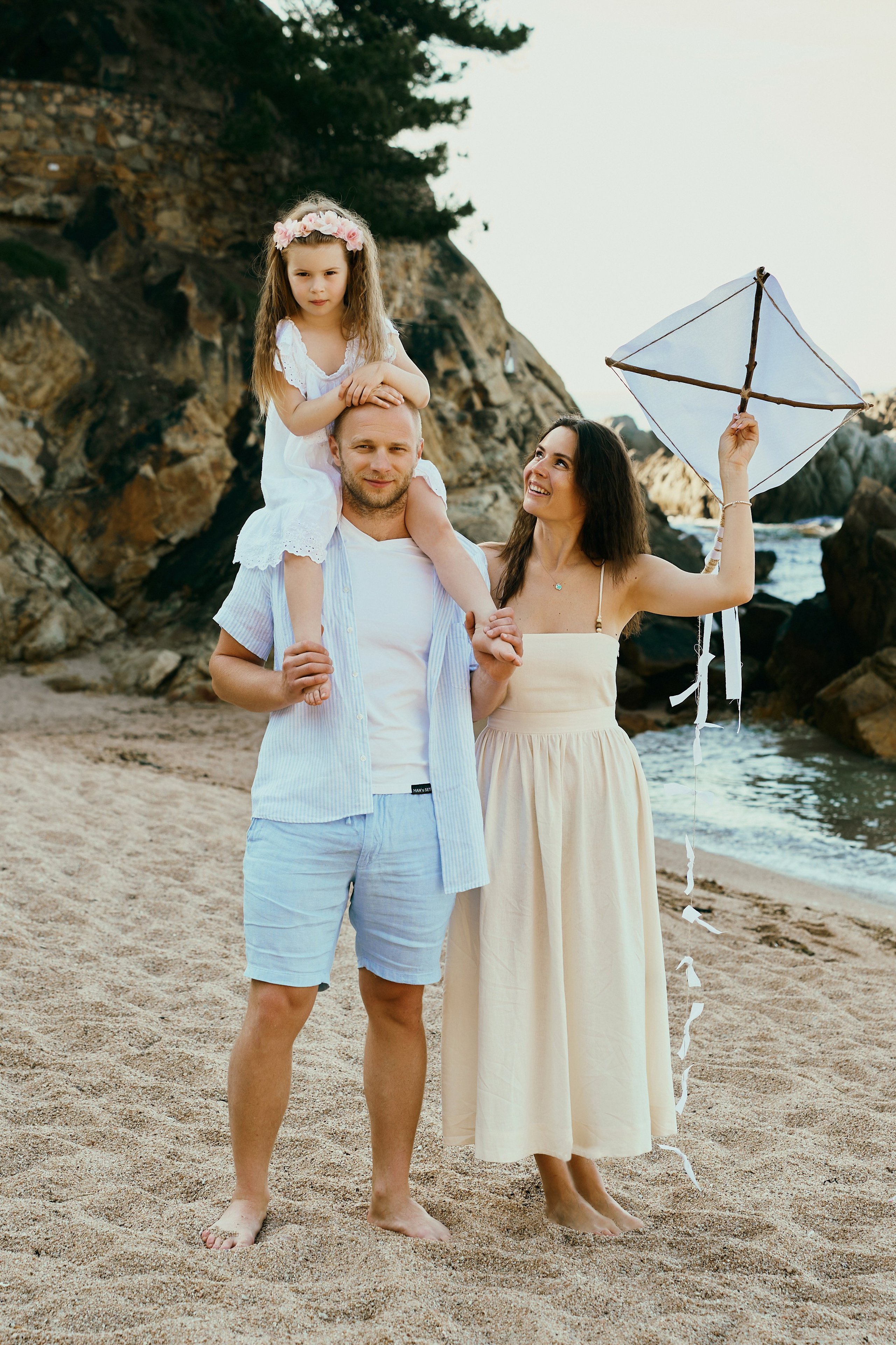 На пляже. Ллорет де Мар. Фотограф в Барселоне Жанна Захарченко