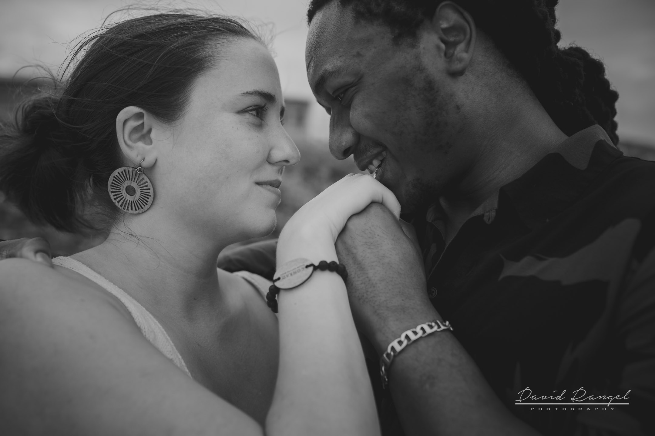 Eriah and Megan engagement session at the Hotel Conrad Tulum. Destination wedding photographer based in Cancun and Riviera Maya with service worldwide