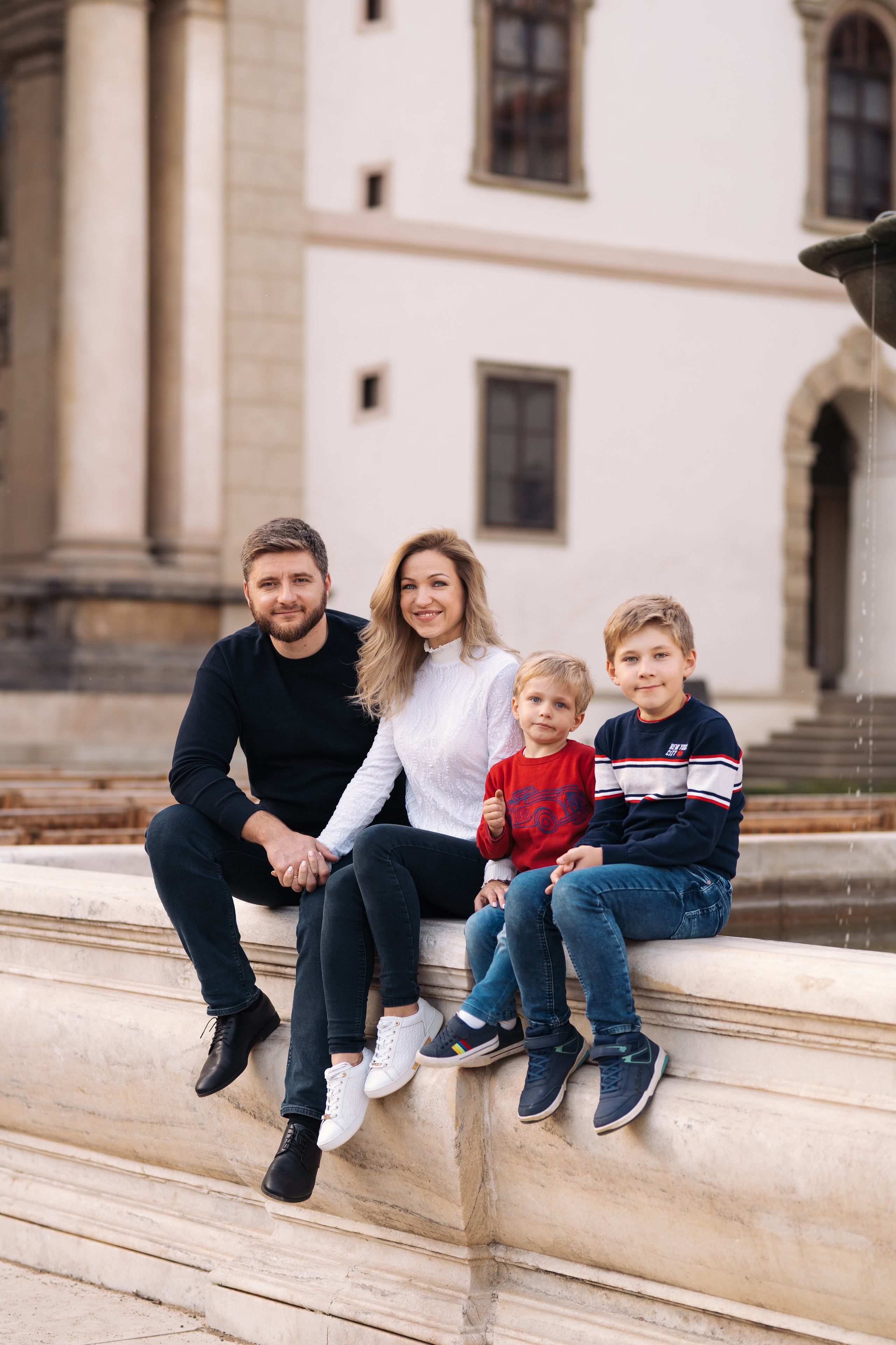 Fotógrafo de retratos familiares en Madrid. Fotógrafo en Madrid, España. Alyona Belyaninova