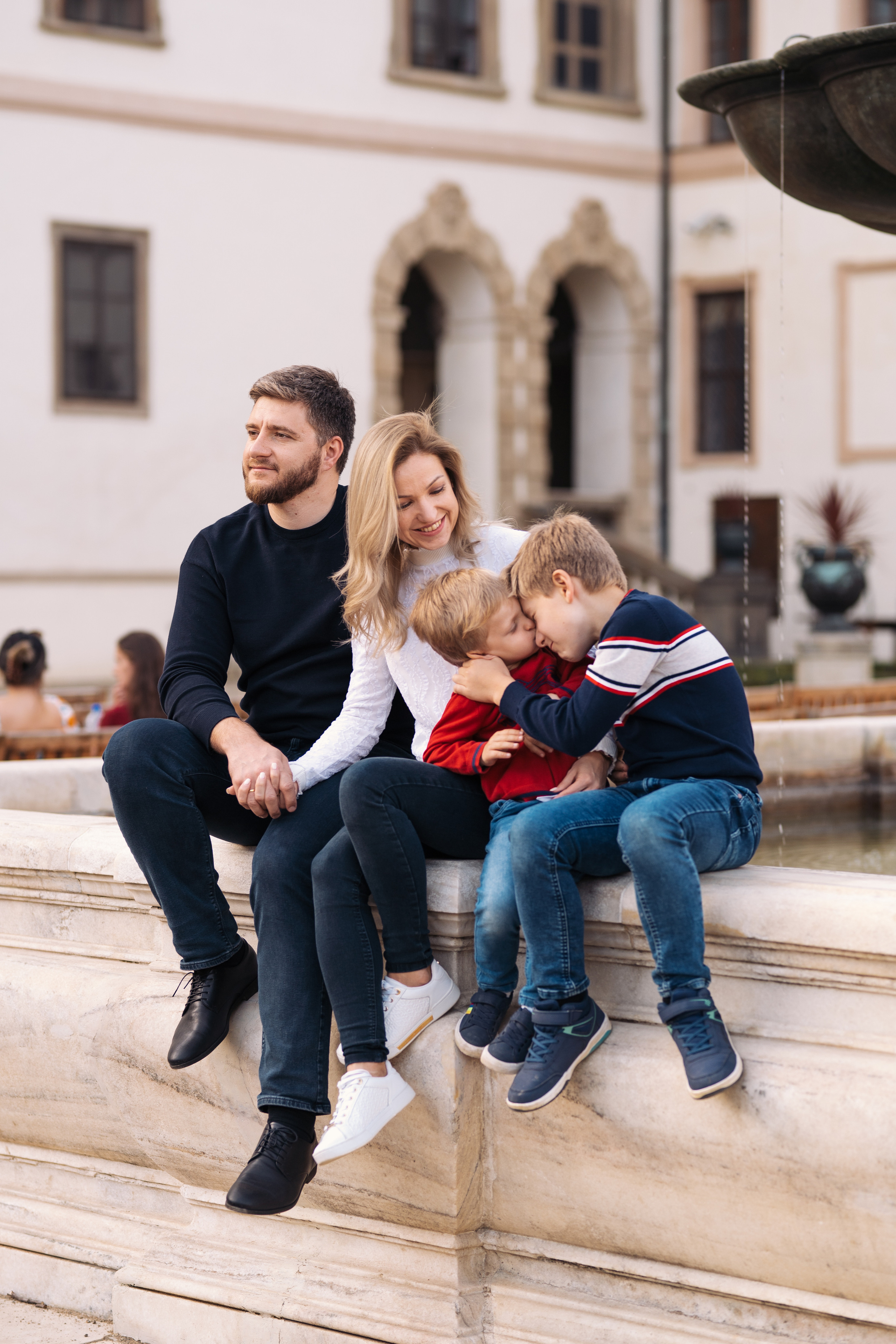 Fotógrafo de retratos familiares en Madrid. Fotógrafo en Madrid, España. Alyona Belyaninova
