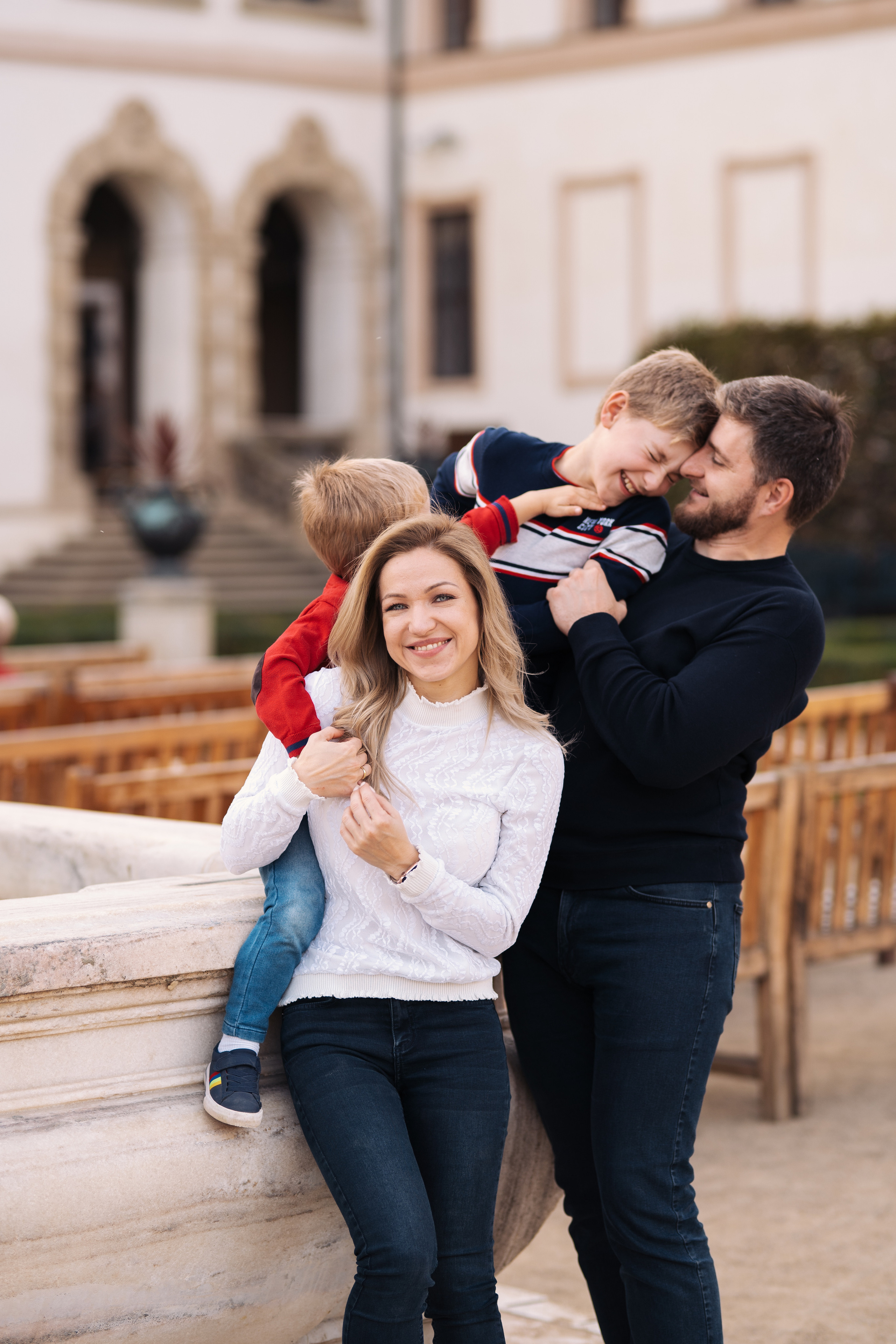 Fotógrafo de retratos familiares en Madrid. Fotógrafo en Madrid, España. Alyona Belyaninova