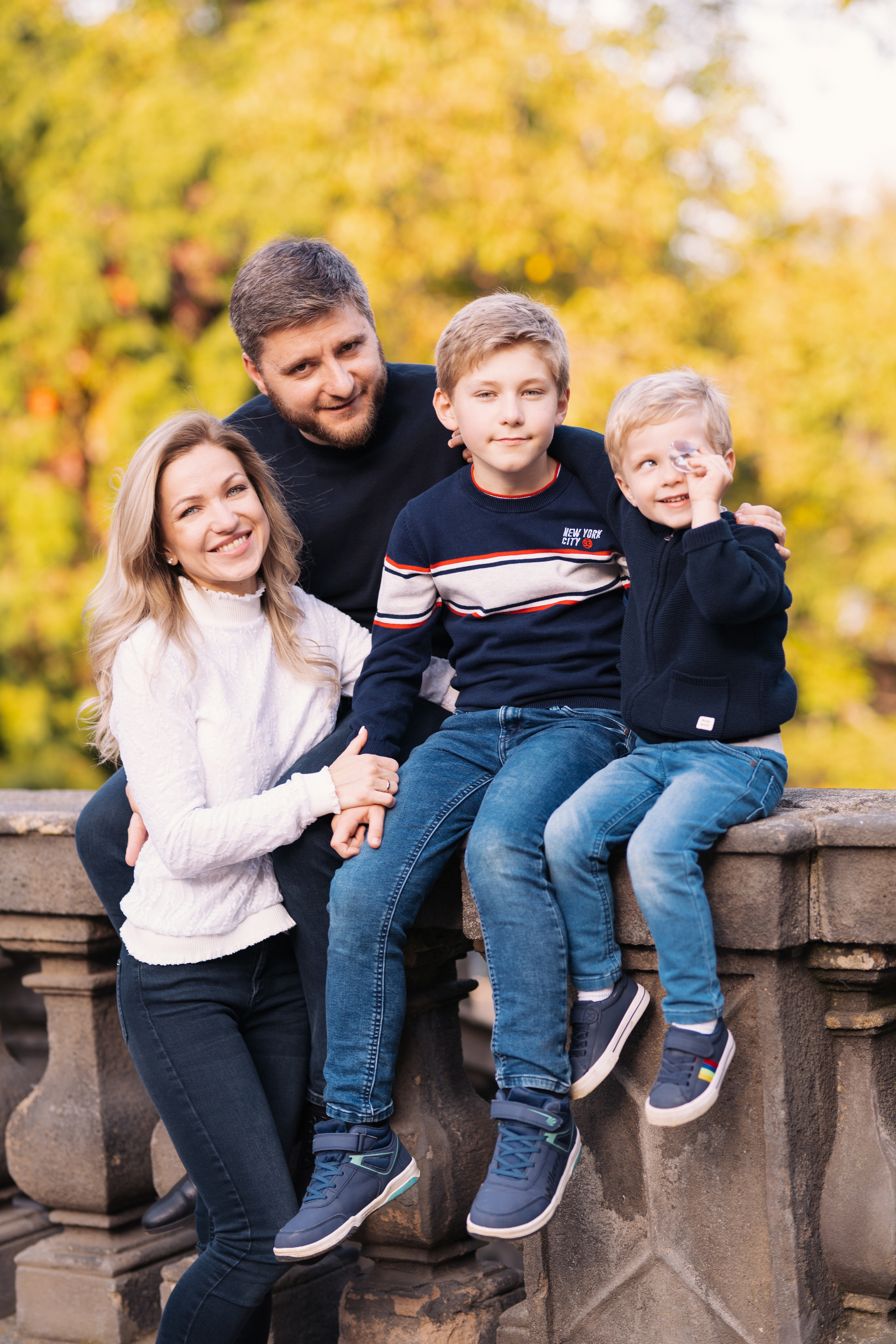 Fotógrafo de retratos familiares en Madrid. Fotógrafo en Madrid, España. Alyona Belyaninova