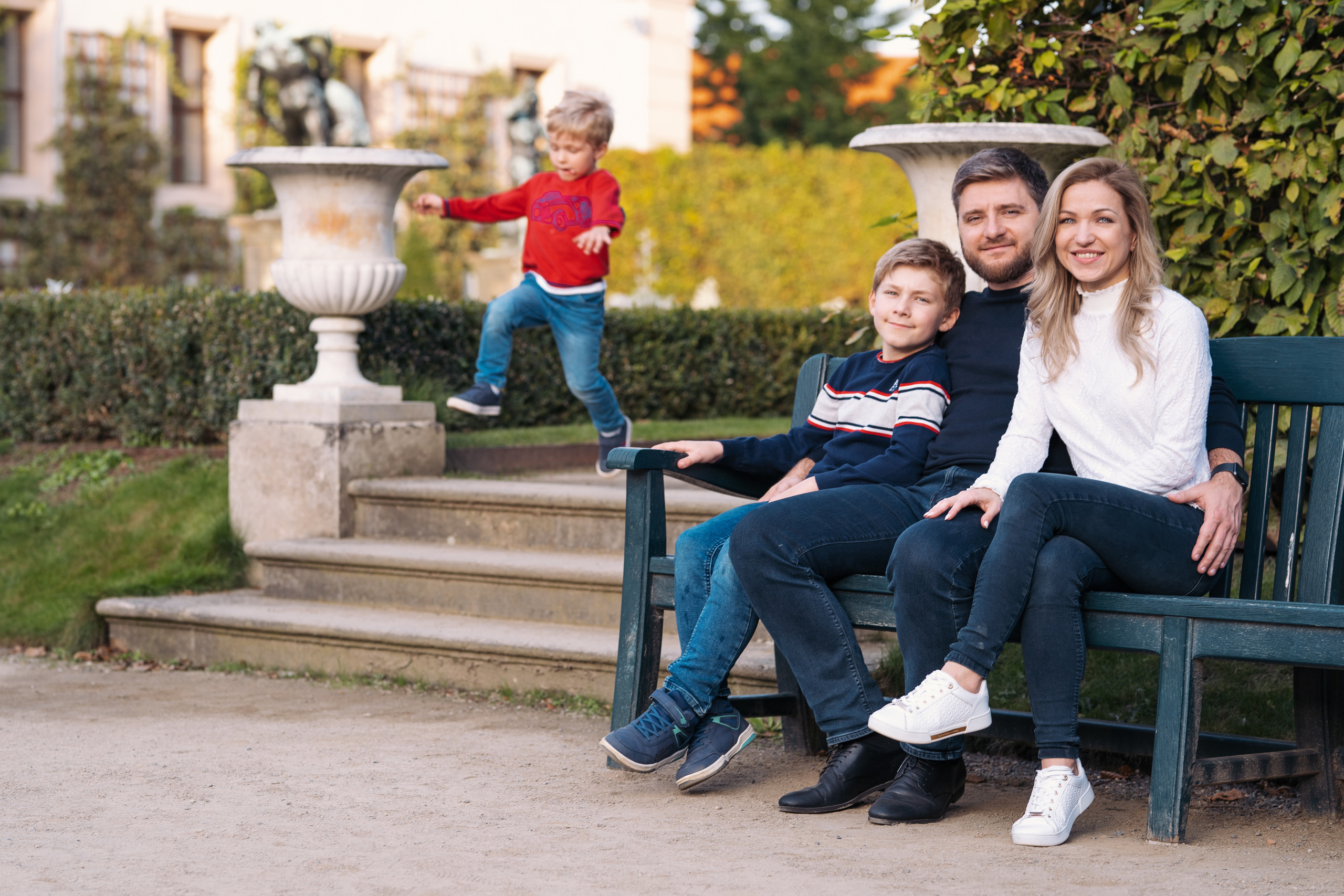 Fotógrafo de retratos familiares en Madrid. Fotógrafo en Madrid, España. Alyona Belyaninova