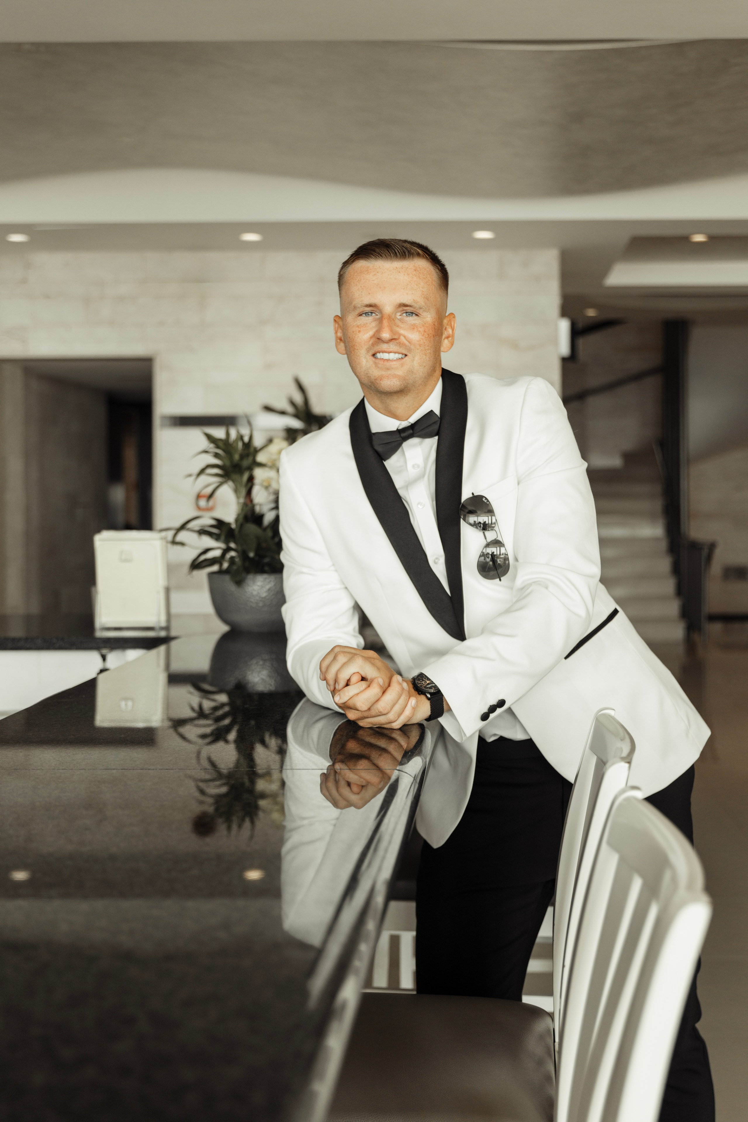 Groom's portrait Rhodes, Greece