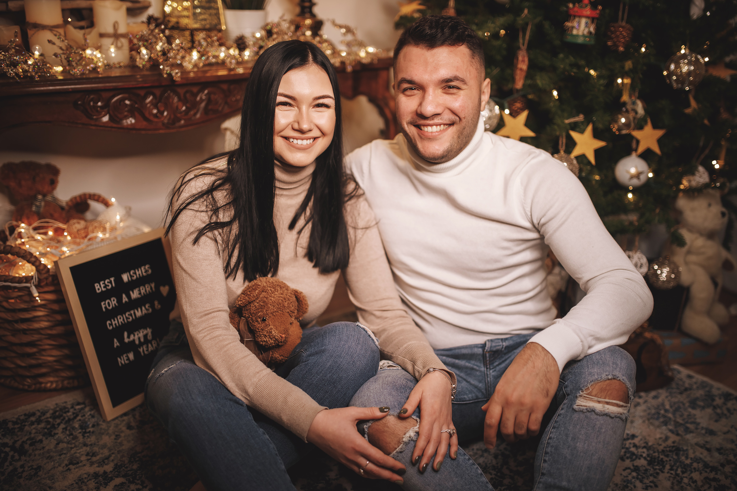 12.14.2019 Christmas Family Photoshoot 19. Wedding family event photographer in Chicago Nick Yushevich