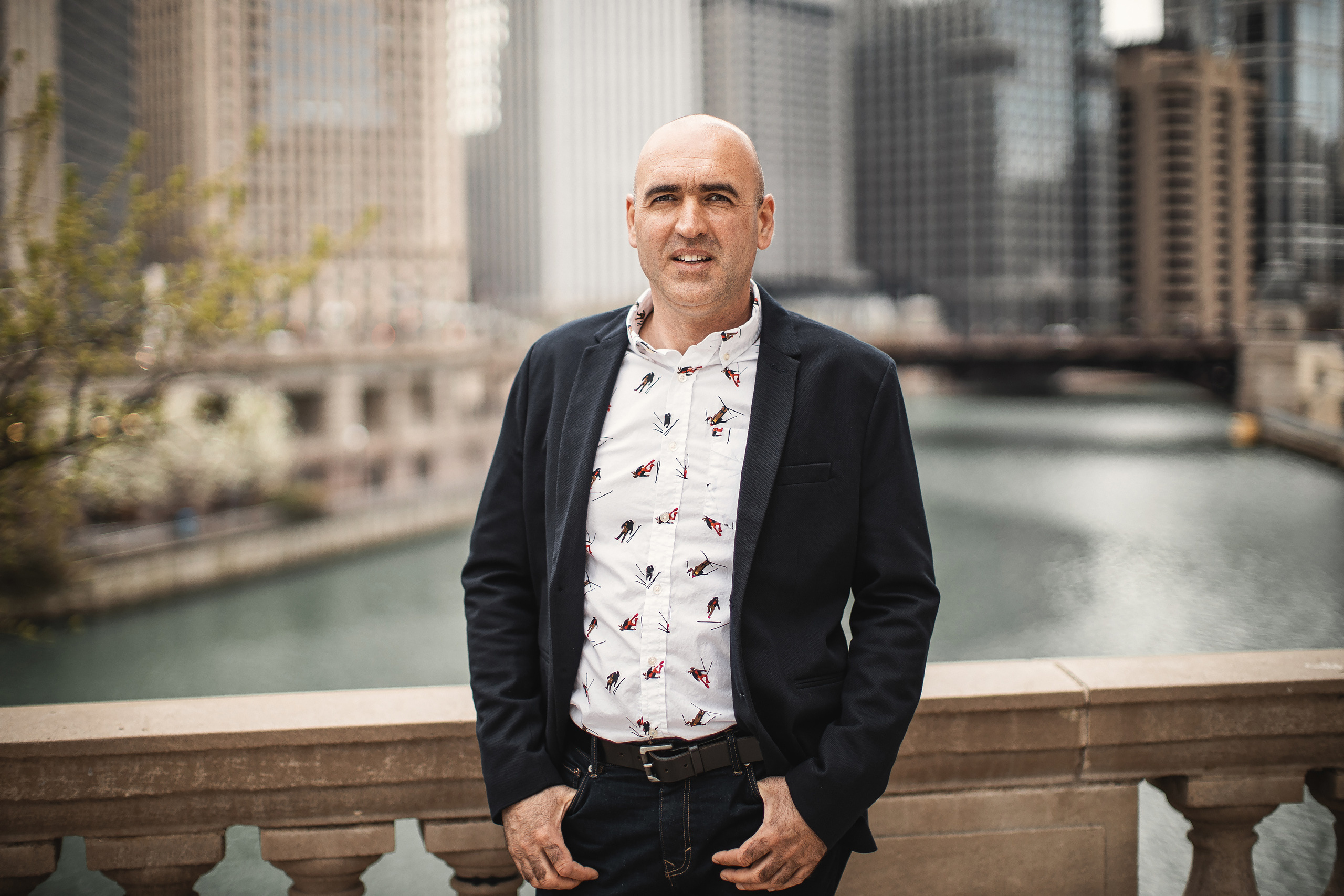 Portrait photoshoot. Wedding family event photographer in Chicago Nick Yushevich