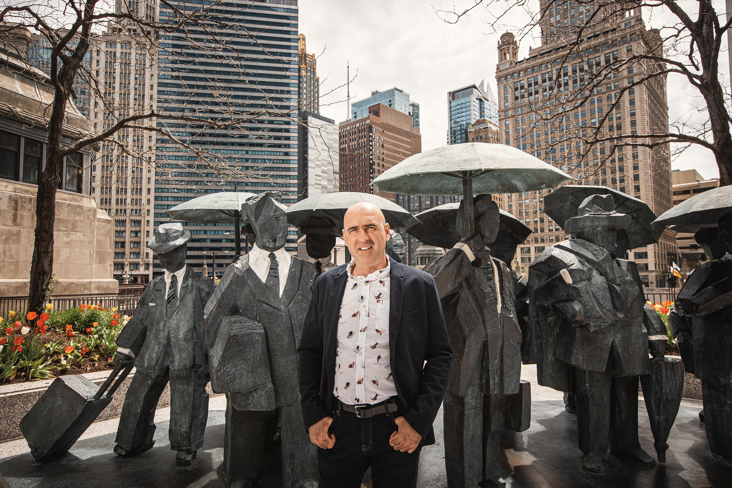 Portrait photoshoot. Wedding family event photographer in Chicago Nick Yushevich