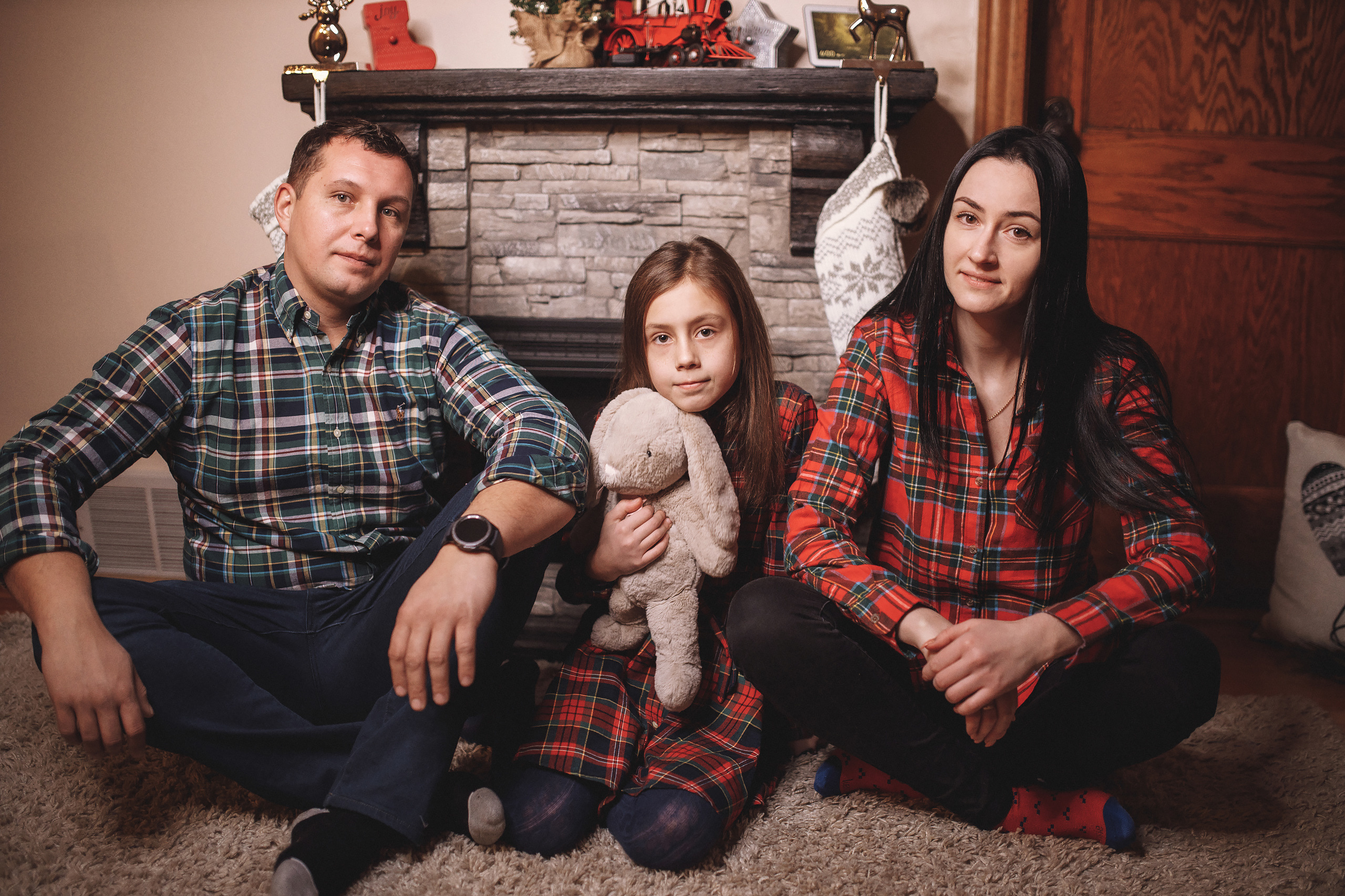 12.15.2019 Christmas Family Photoshoot. Wedding family event photographer in Chicago Nick Yushevich