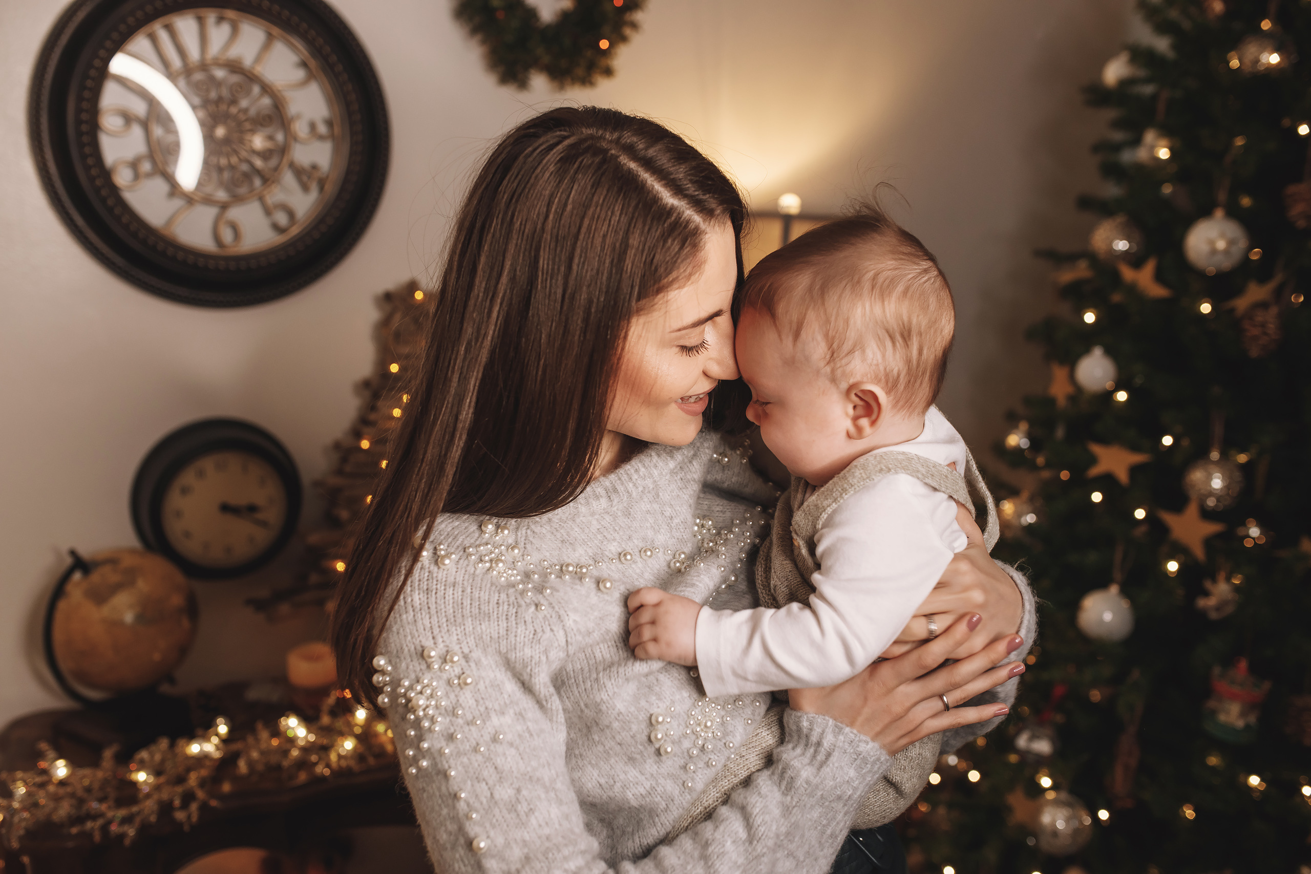 12.14.2019 Christmas Family Photoshoot 21. Wedding family event photographer in Chicago Nick Yushevich