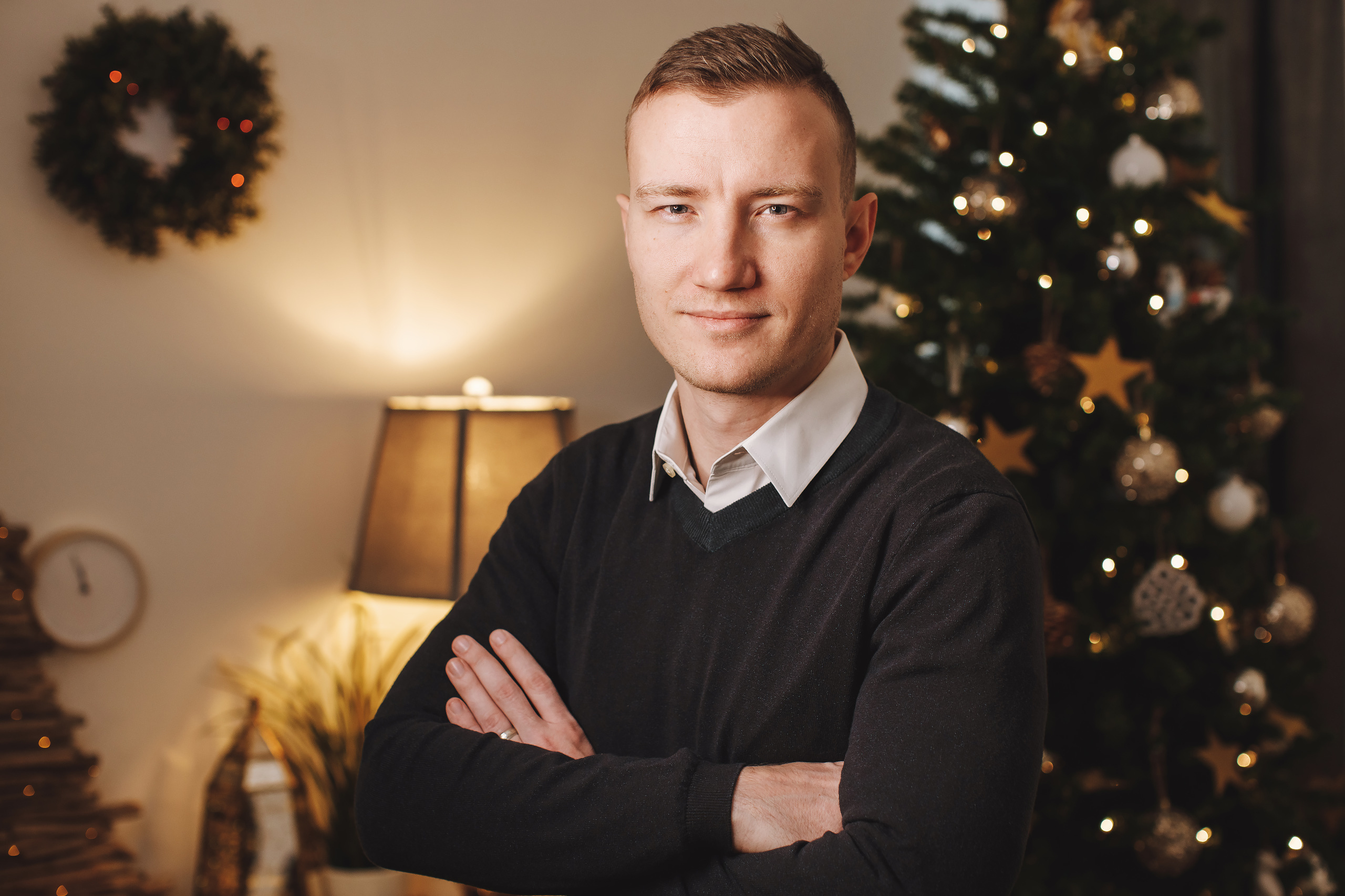 12.07.2019 Christmas Family Photoshoot 12. Wedding family event photographer in Chicago Nick Yushevich