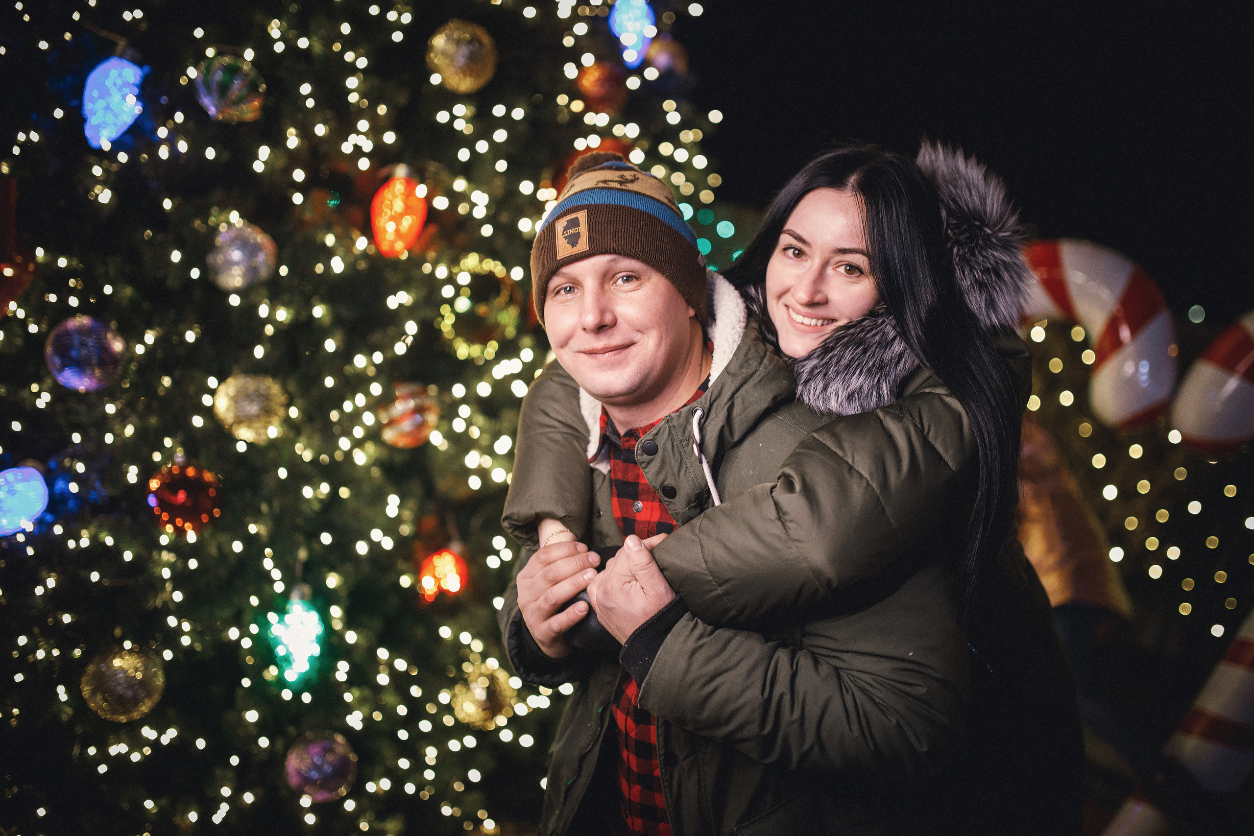 12.15.2019 Christmas Family Photoshoot. Wedding family event photographer in Chicago Nick Yushevich