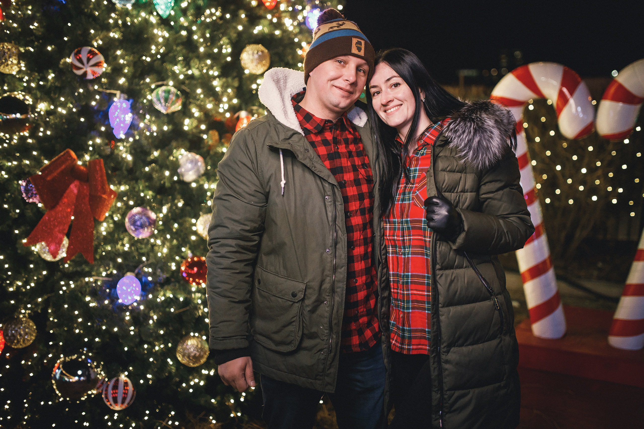 12.15.2019 Christmas Family Photoshoot. Wedding family event photographer in Chicago Nick Yushevich