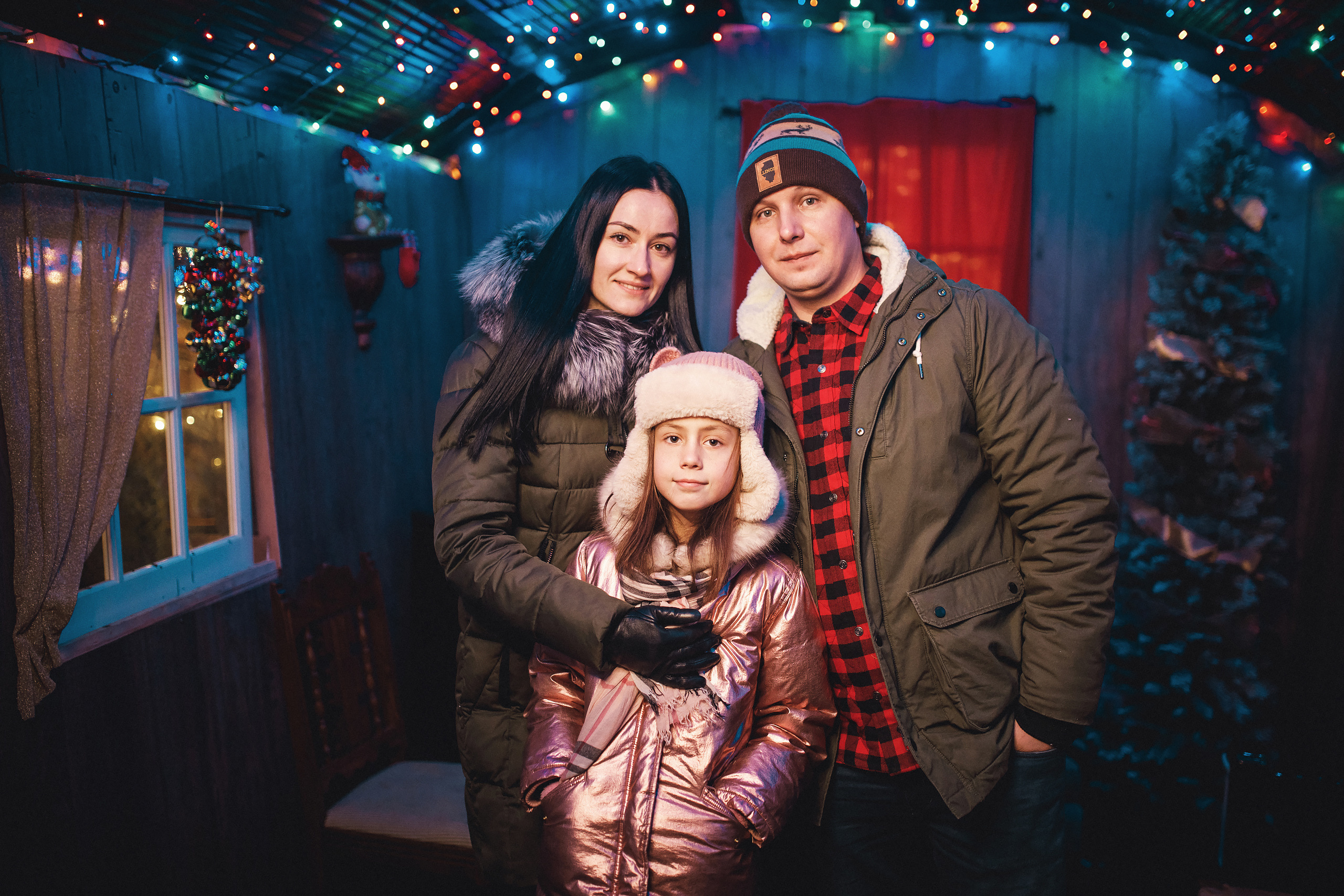 12.15.2019 Christmas Family Photoshoot. Wedding family event photographer in Chicago Nick Yushevich
