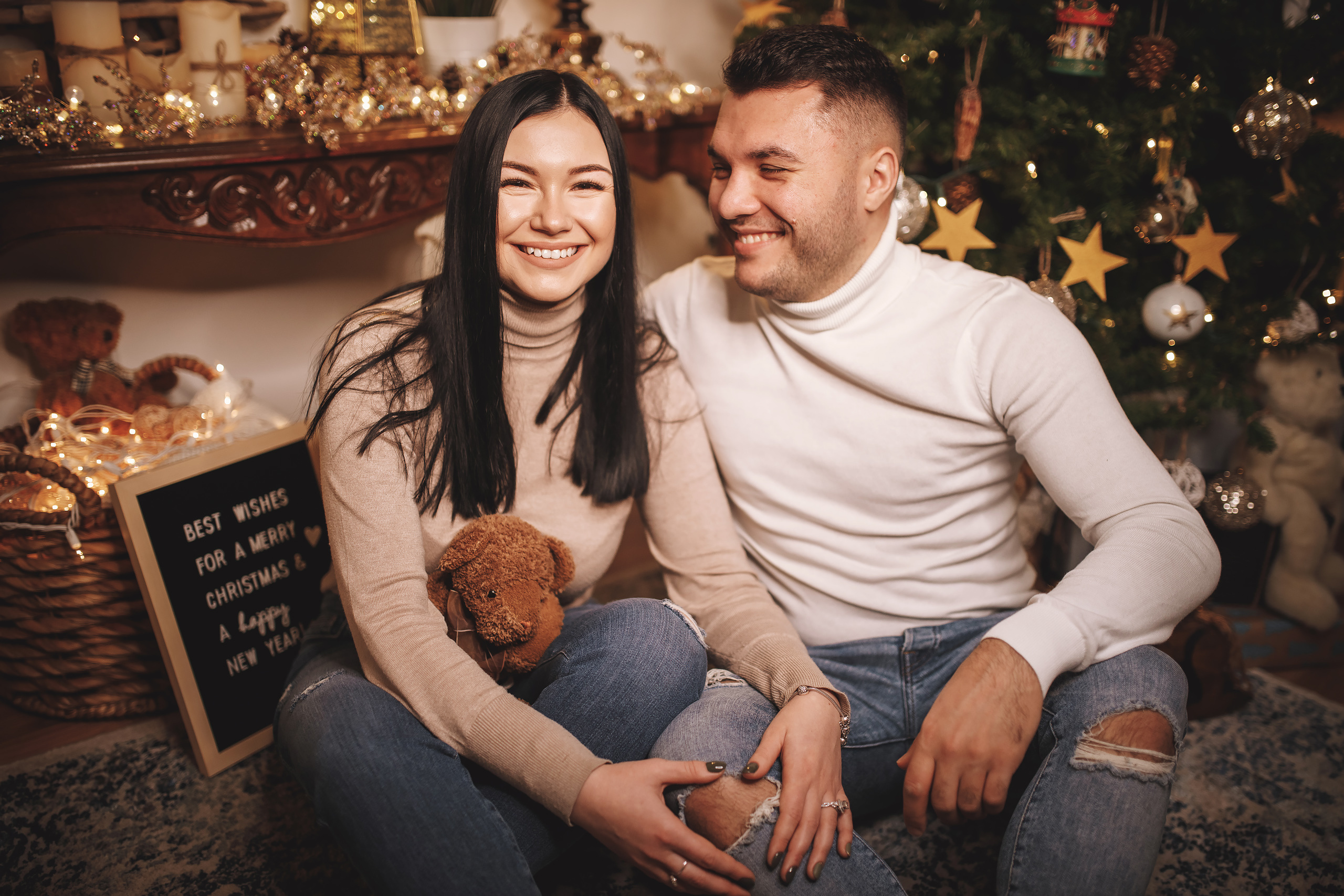 12.14.2019 Christmas Family Photoshoot 19. Wedding family event photographer in Chicago Nick Yushevich