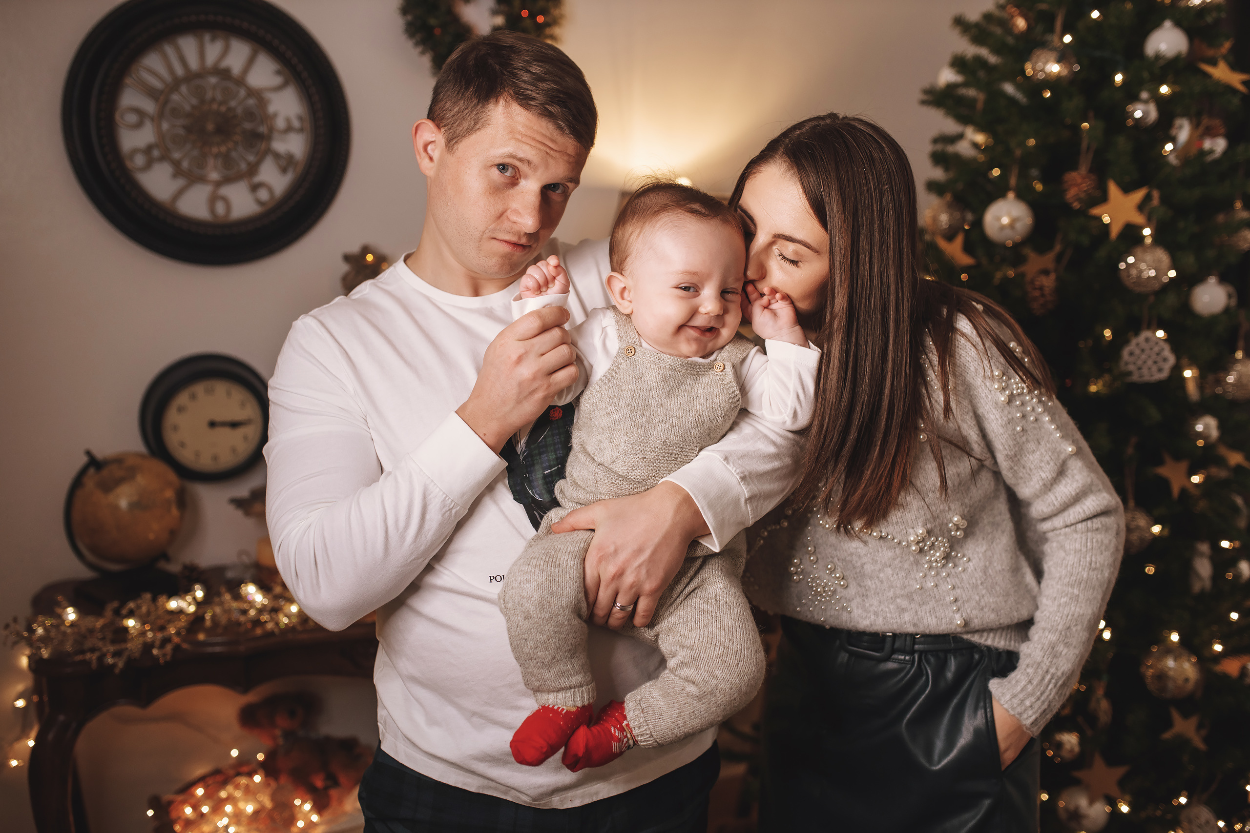12.14.2019 Christmas Family Photoshoot 21. Wedding family event photographer in Chicago Nick Yushevich