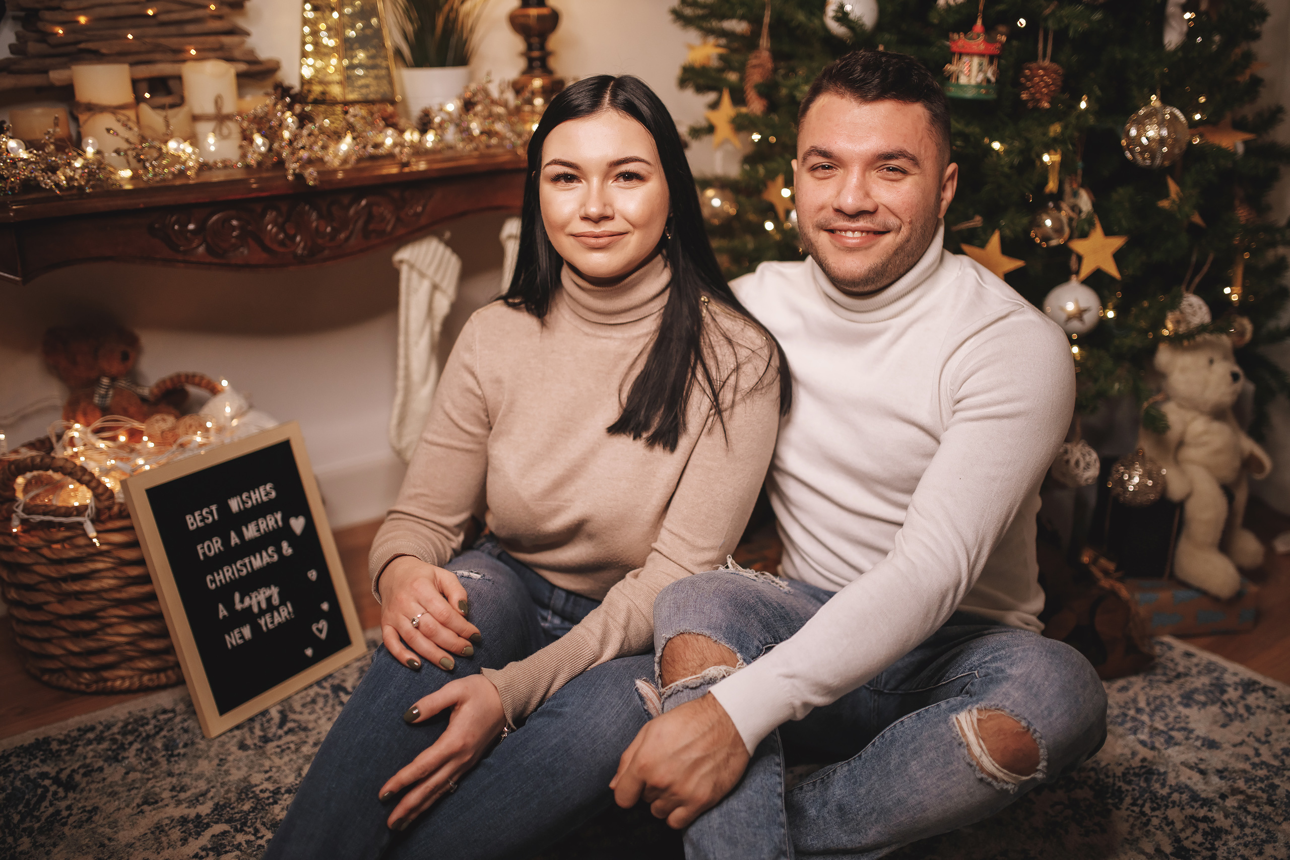 12.14.2019 Christmas Family Photoshoot 19. Wedding family event photographer in Chicago Nick Yushevich