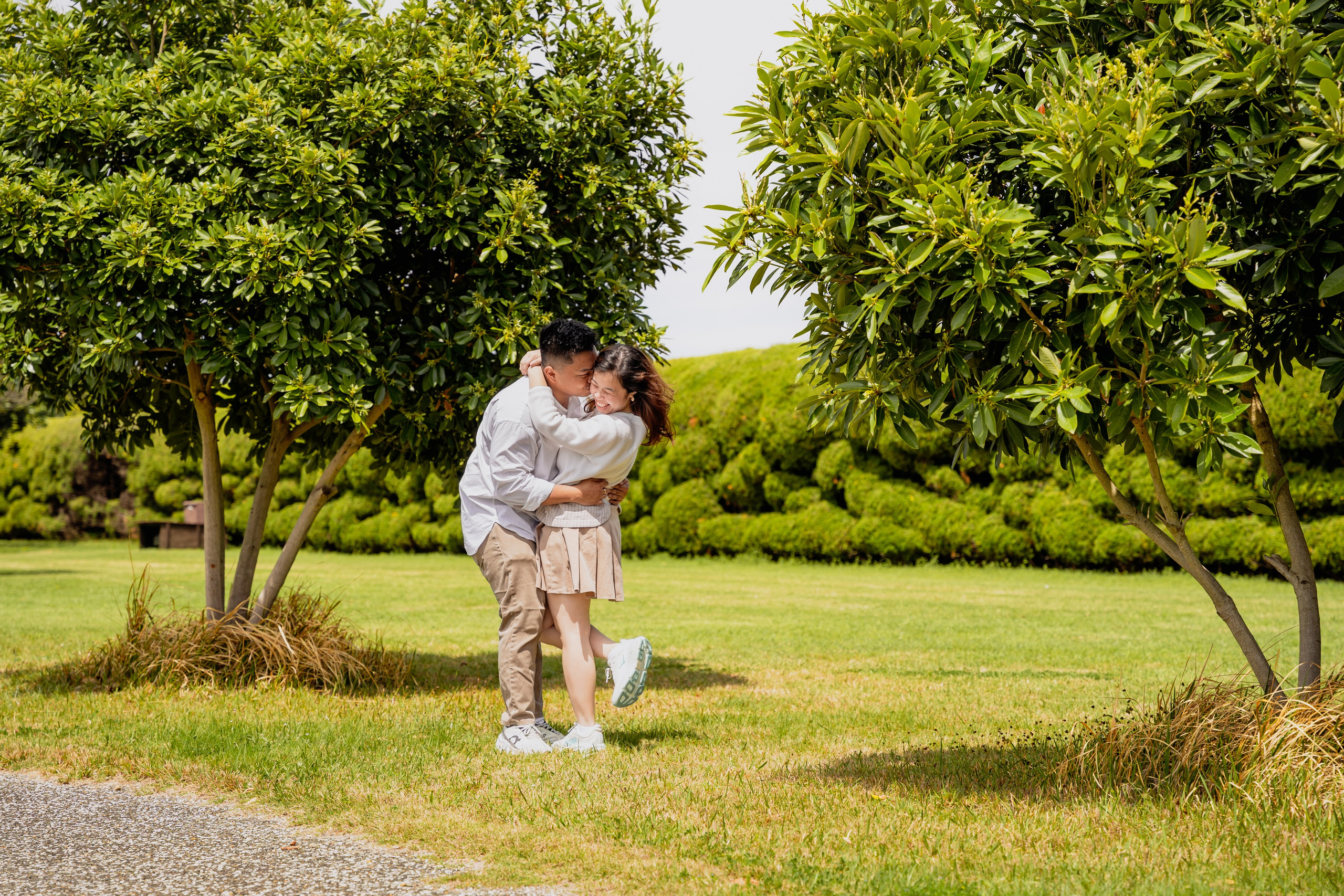 Surprise Proposal Photography Uminonakamichi Park | Fukuoka Engagement Photographer. Portrait Photographer in Fukuoka, Japan | Alina Nazarova