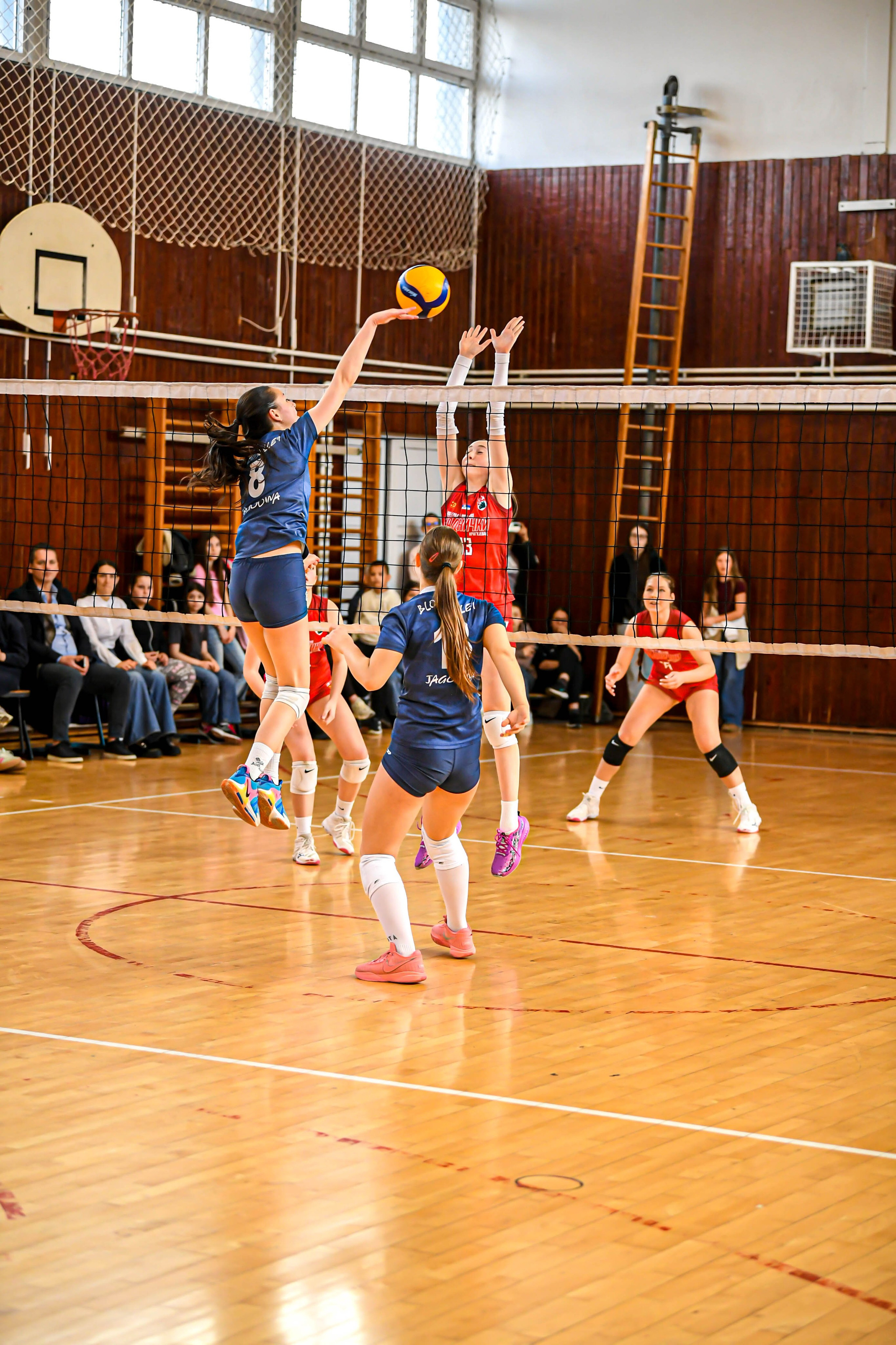 Odbojka 22.03.  Radnicki KG — BlockVolley JAG. Foto Simic Jagodina