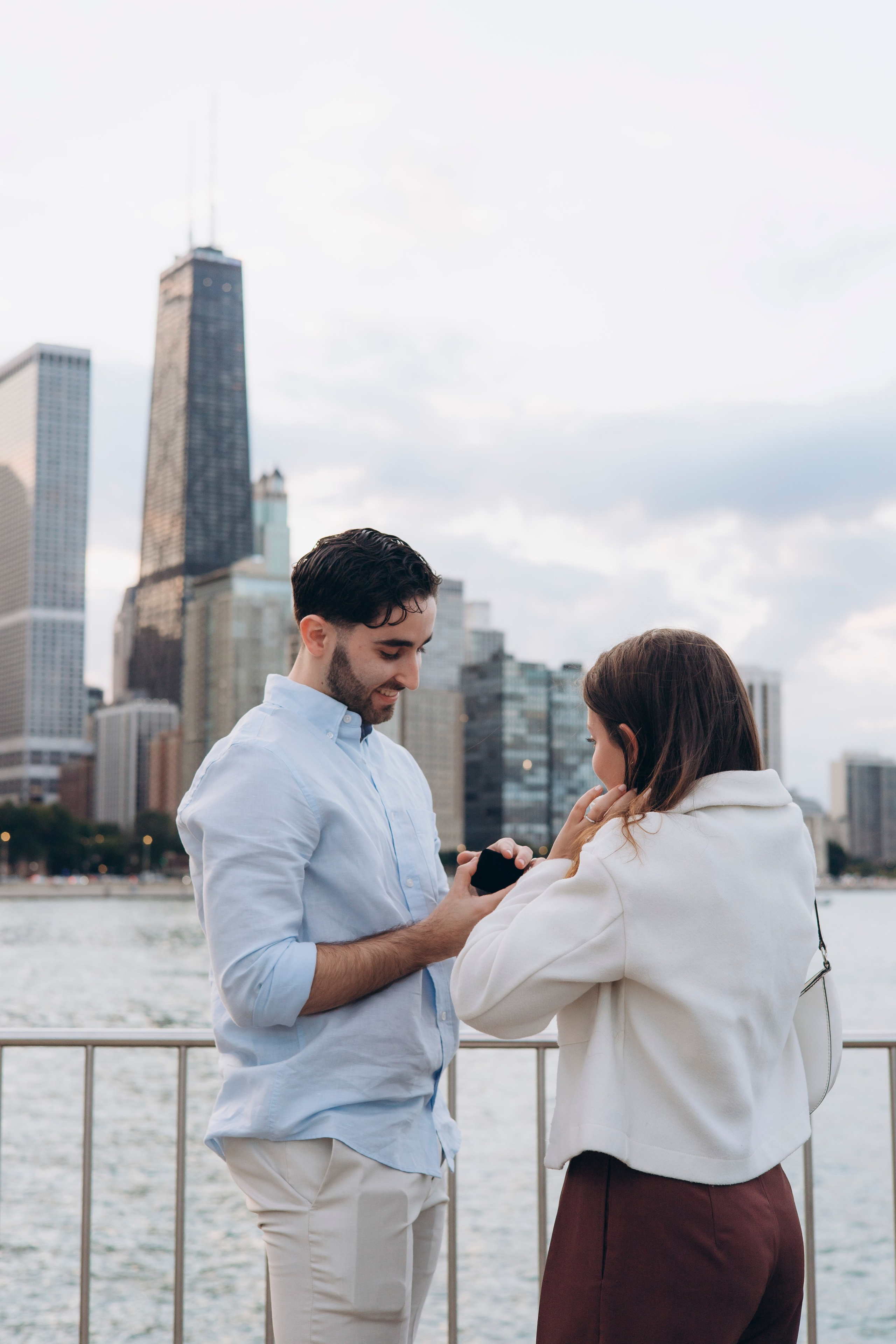 Milton Lee Olive Park Proposal — Chicago Photographer