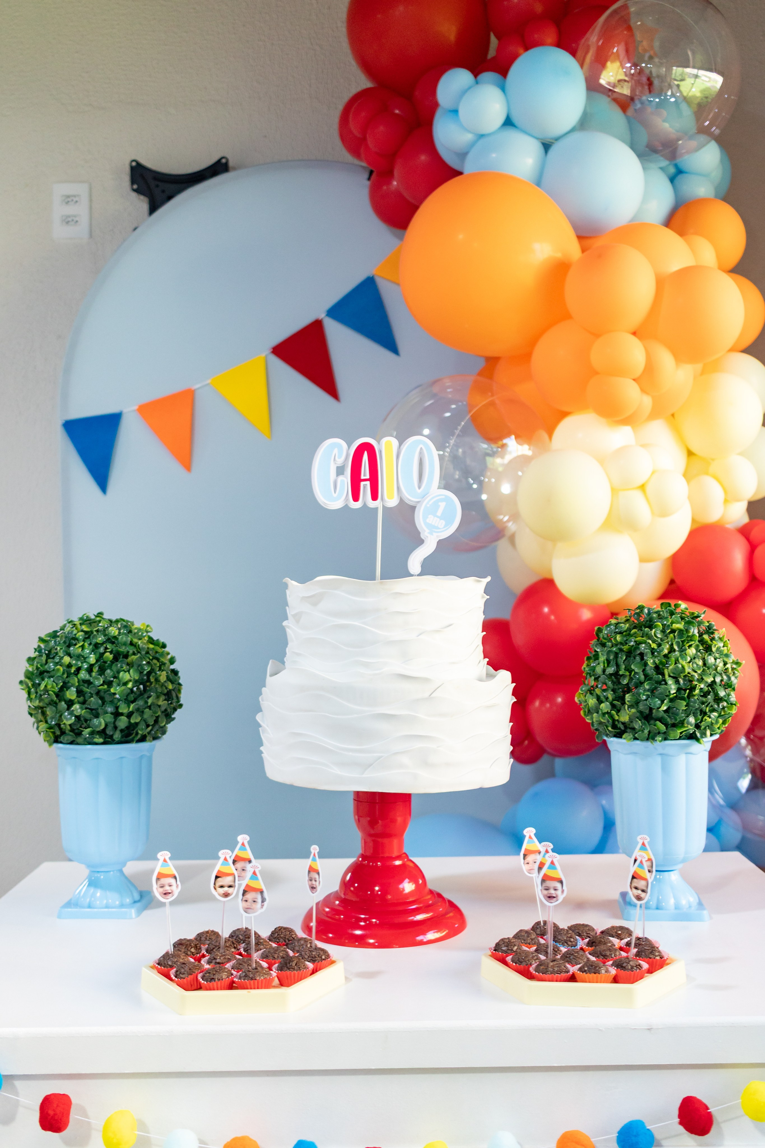 Aniversário Caio — 1 ano. Principal