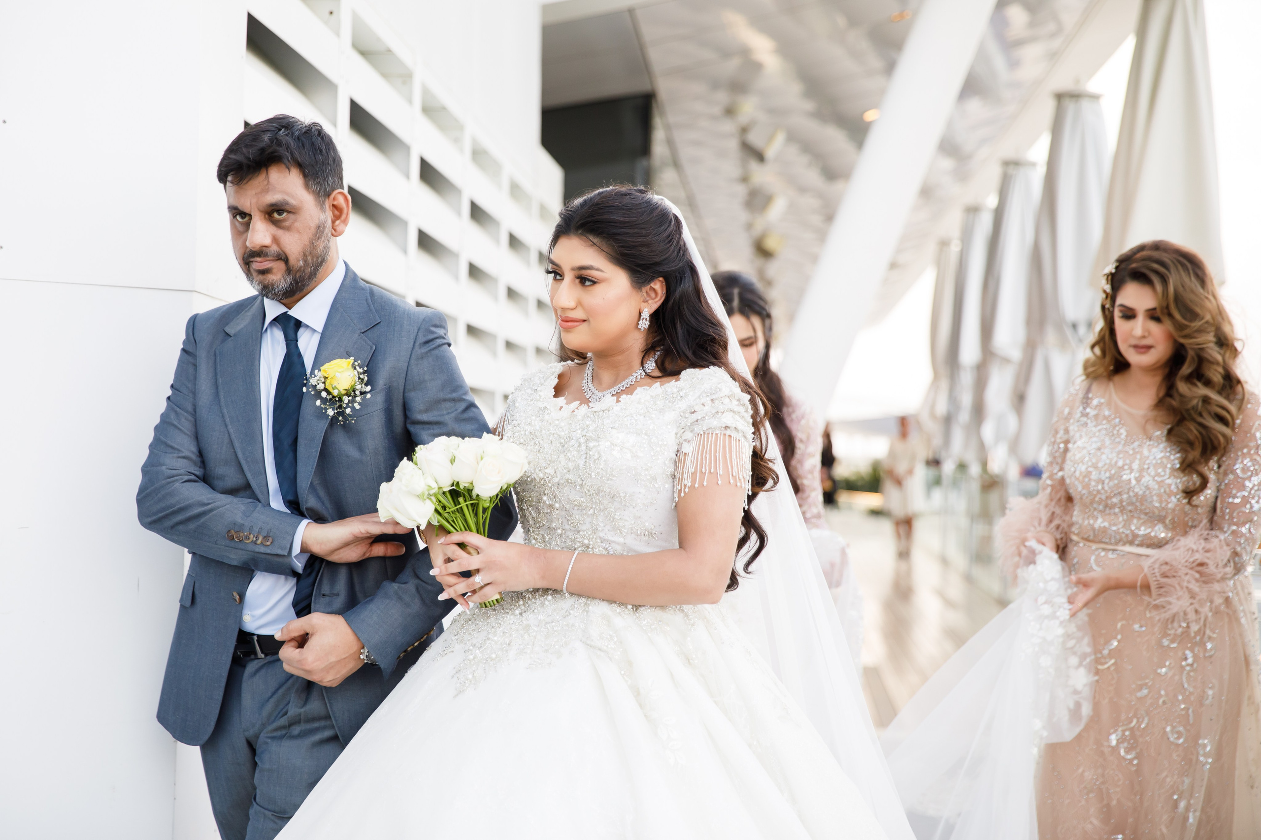 22/12/2023 Burj Al Arab wedding. Photographer Anna Curly | Weddings and Events in Dubai