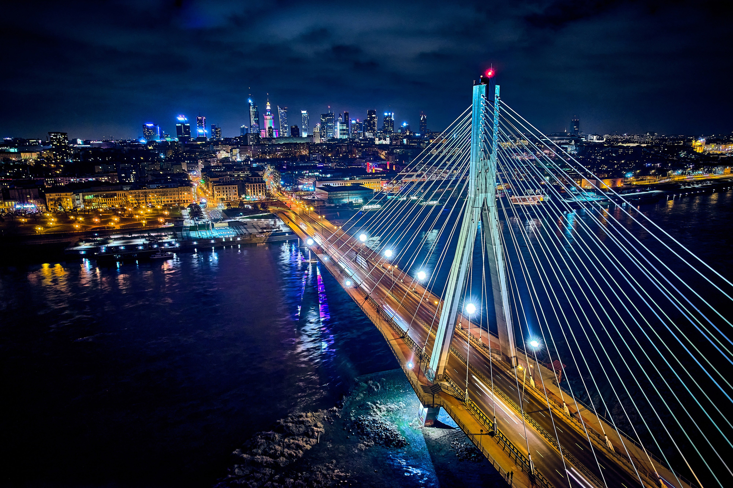 Lotnicza dronowa fotografia Warszawy - Miasto widziane z lotu ptaka. Андрей Шипилов — Фотография & Видеография