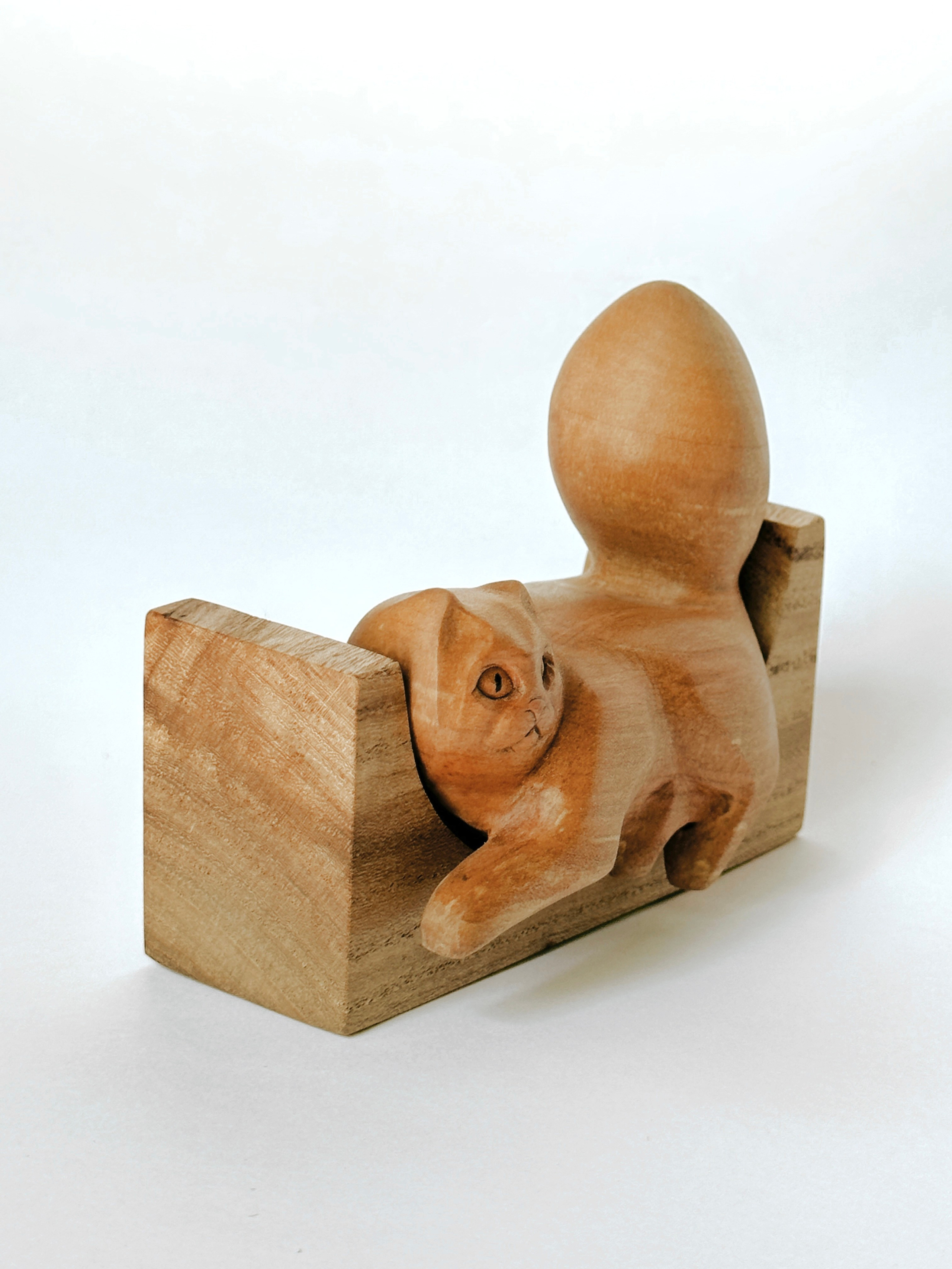 Коты. Резьба по дереву. Уникальные декоративные скульптуры для интерьера