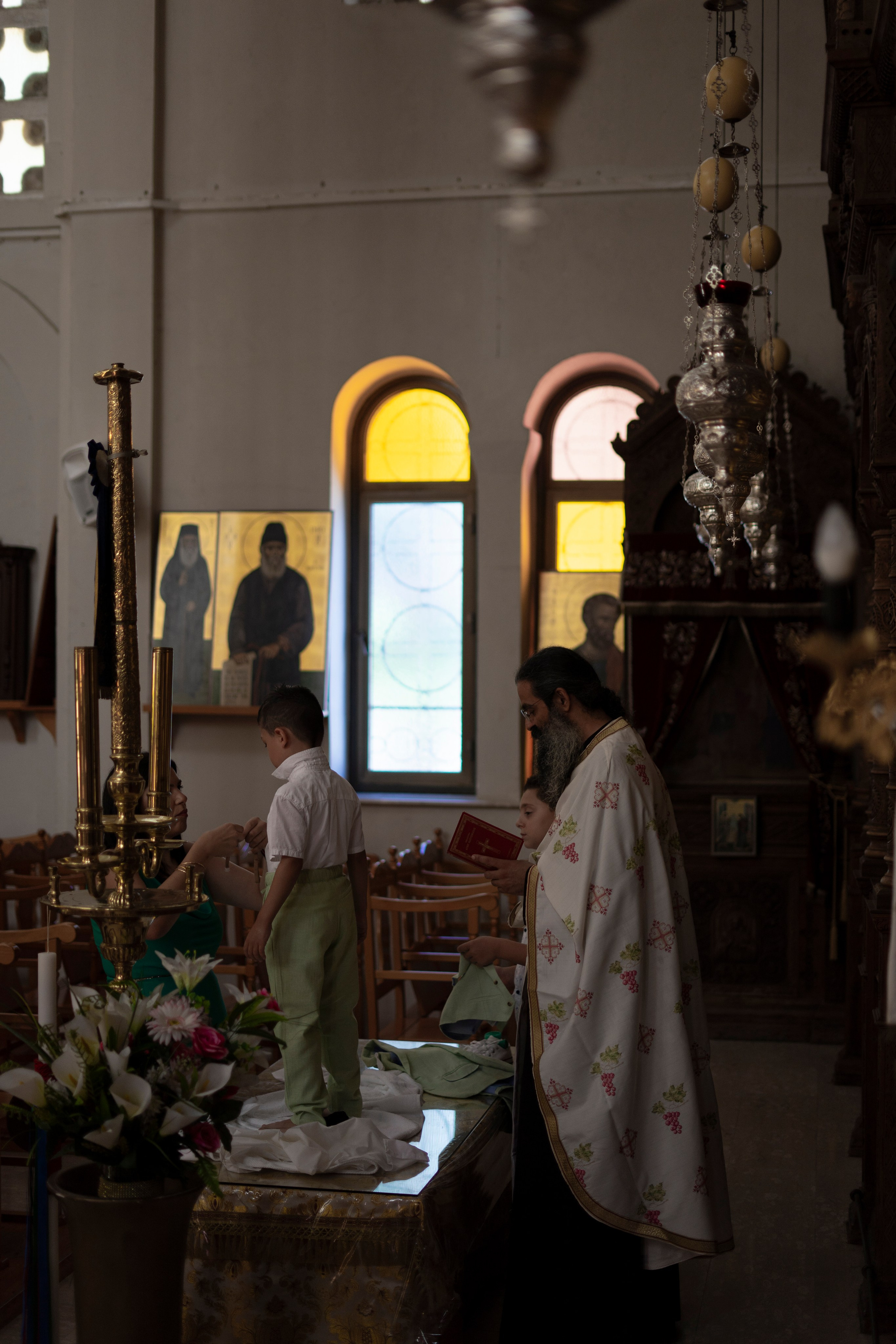 George's baptism day (short report). Ваш Фотограф на Кипре, Нино Келесиду