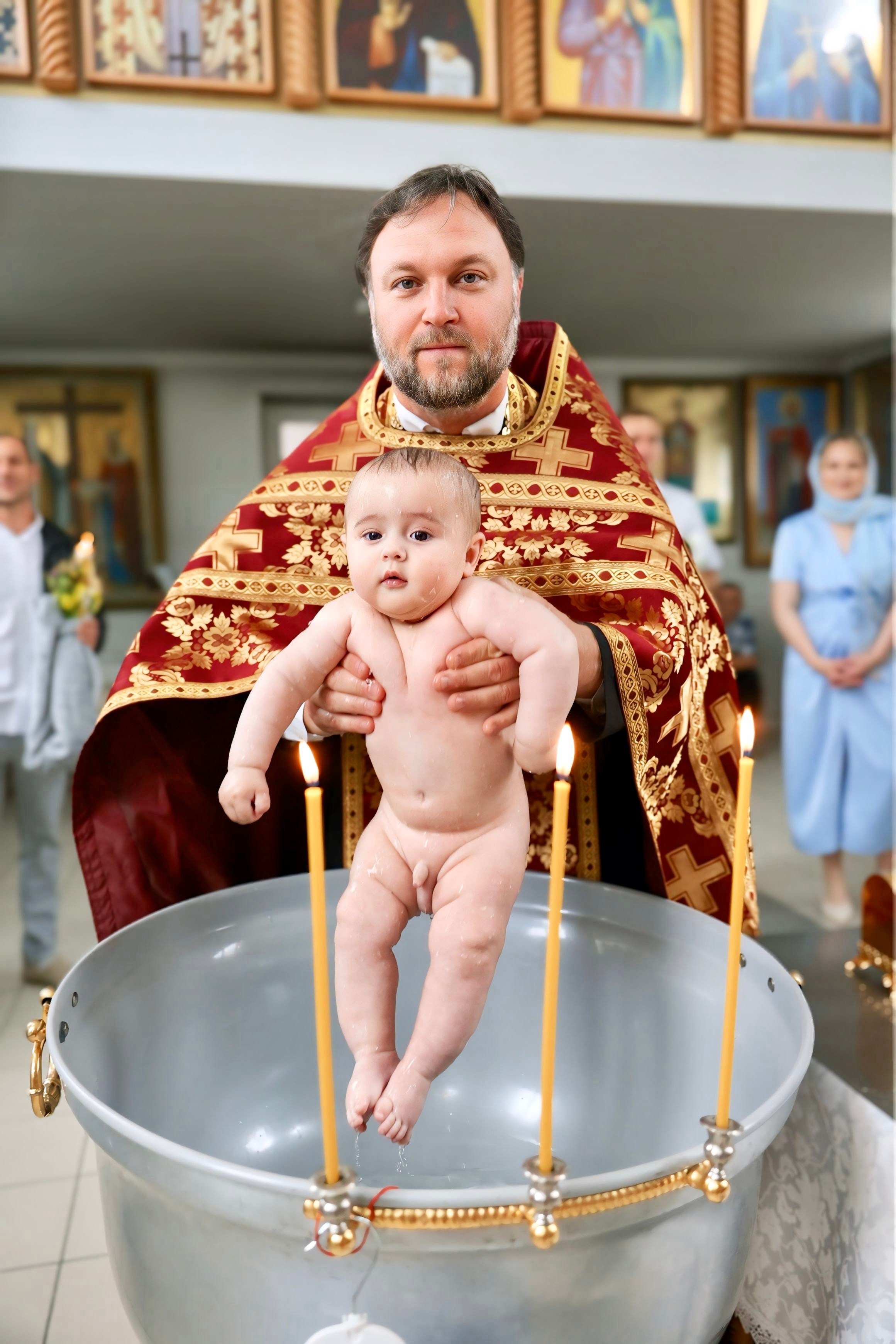 Крещение. Съемка церковных таинств — АЛИНА ФЕТУ