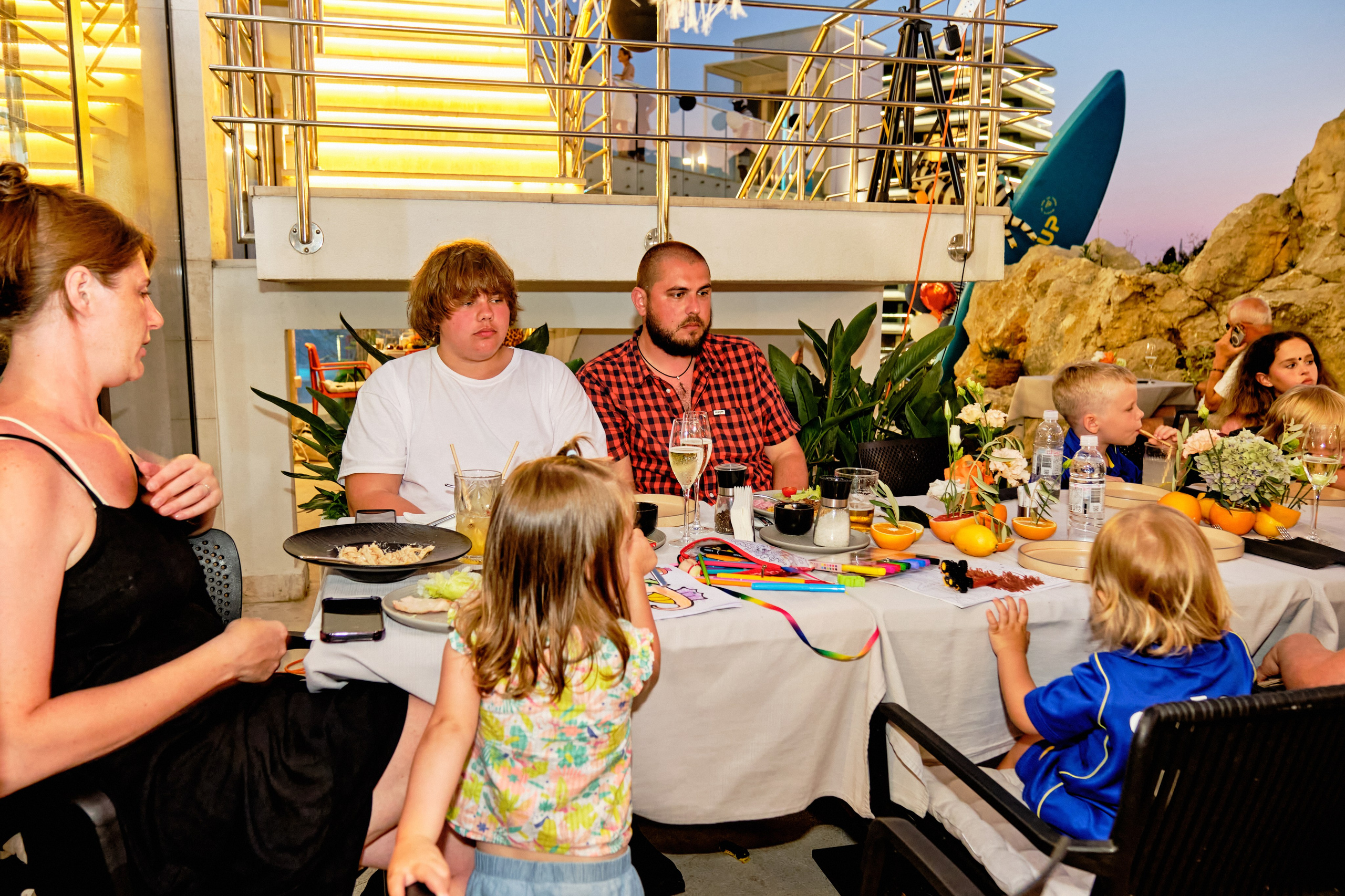 Photo report from the Zebra Restaurant’s birthday celebration. Becici, Montenegro. Photographer, photo artist Alena Novgorodtseva