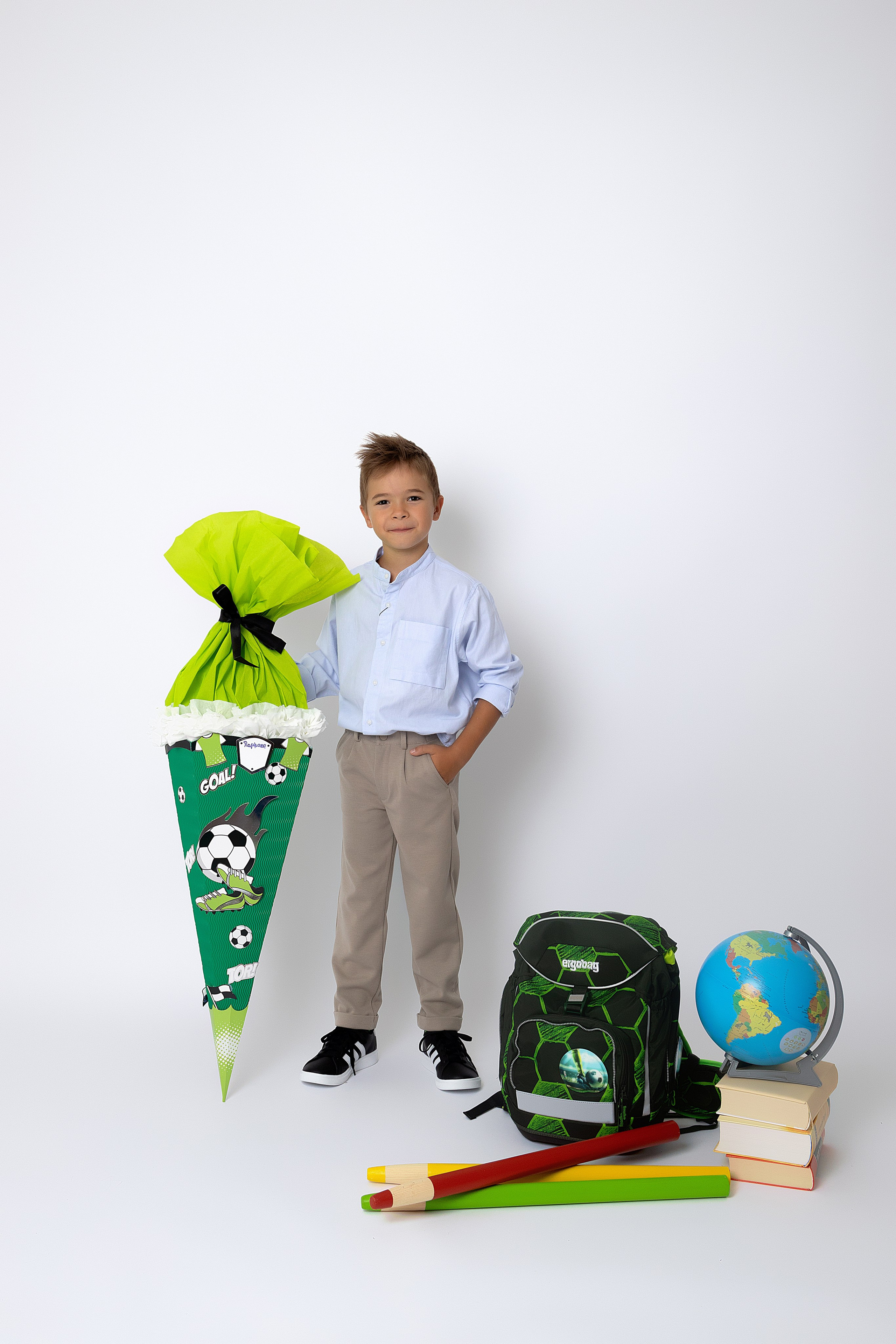 Shooting zur Einschulung. Fotografin Heidenheim / Newborn, Babybauch & Familie - Nadine Schmalz