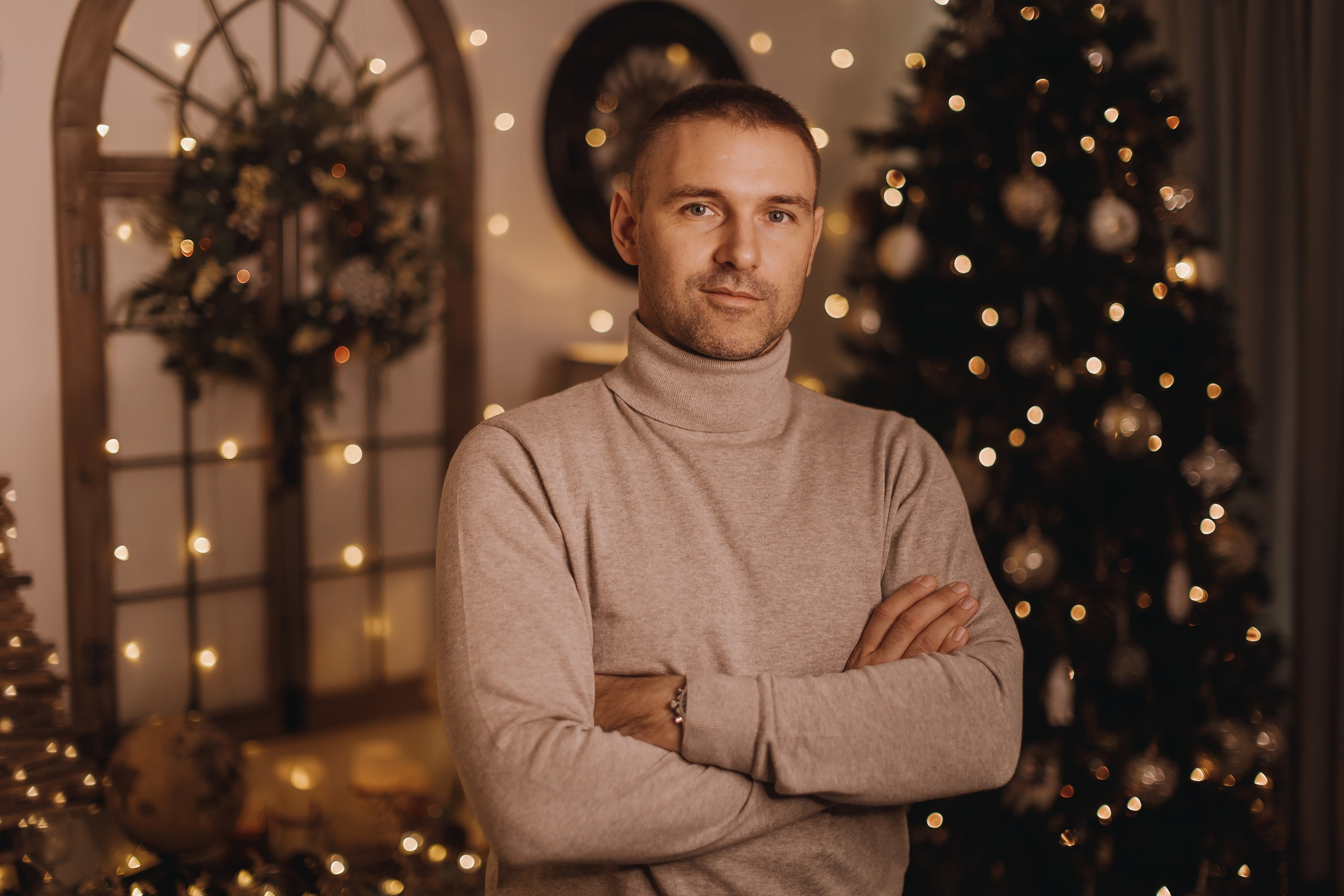 25.11.2023 Christmas Photoshoot. Wedding family event photographer in Chicago Nick Yushevich